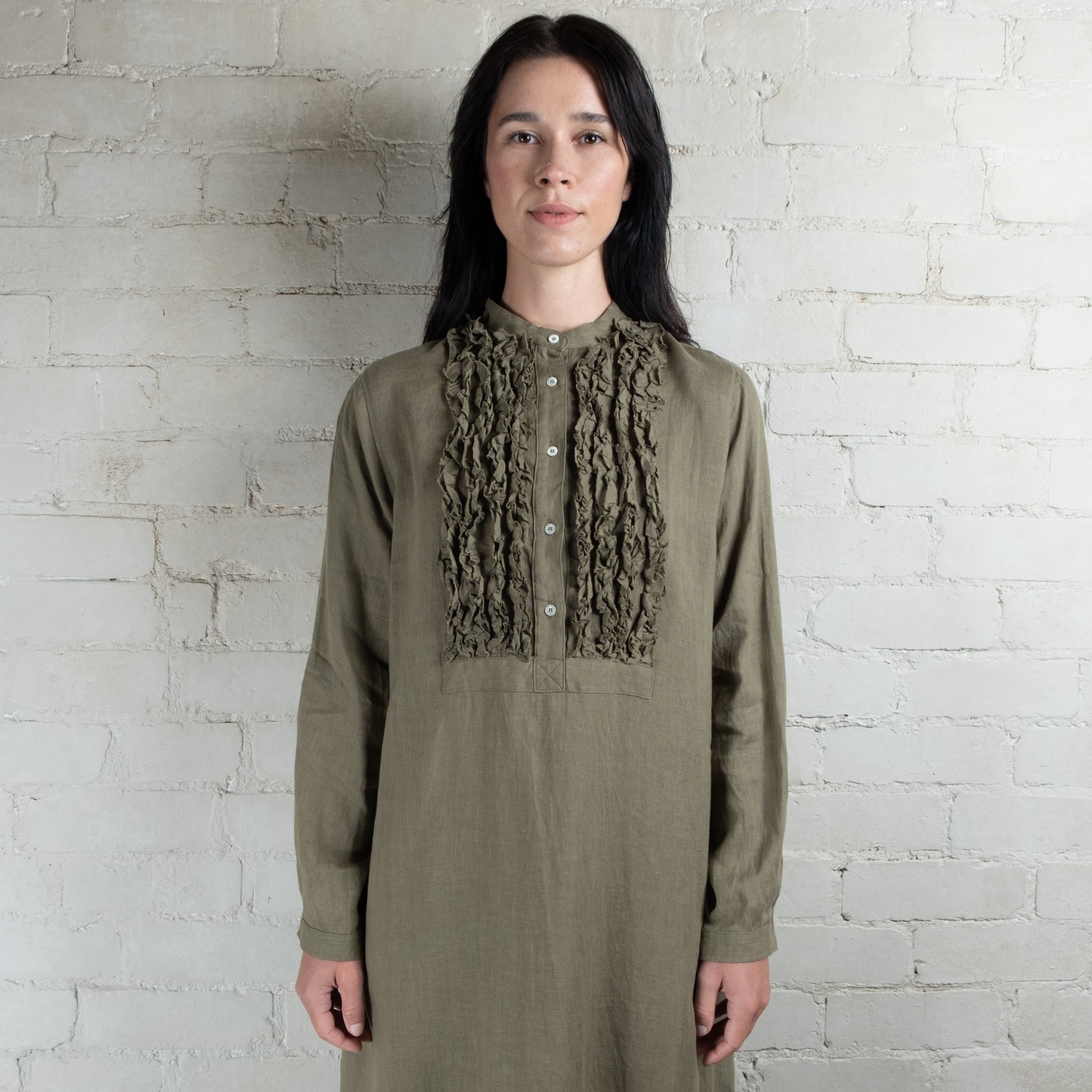 Ichi Antiquités French Linen Dress