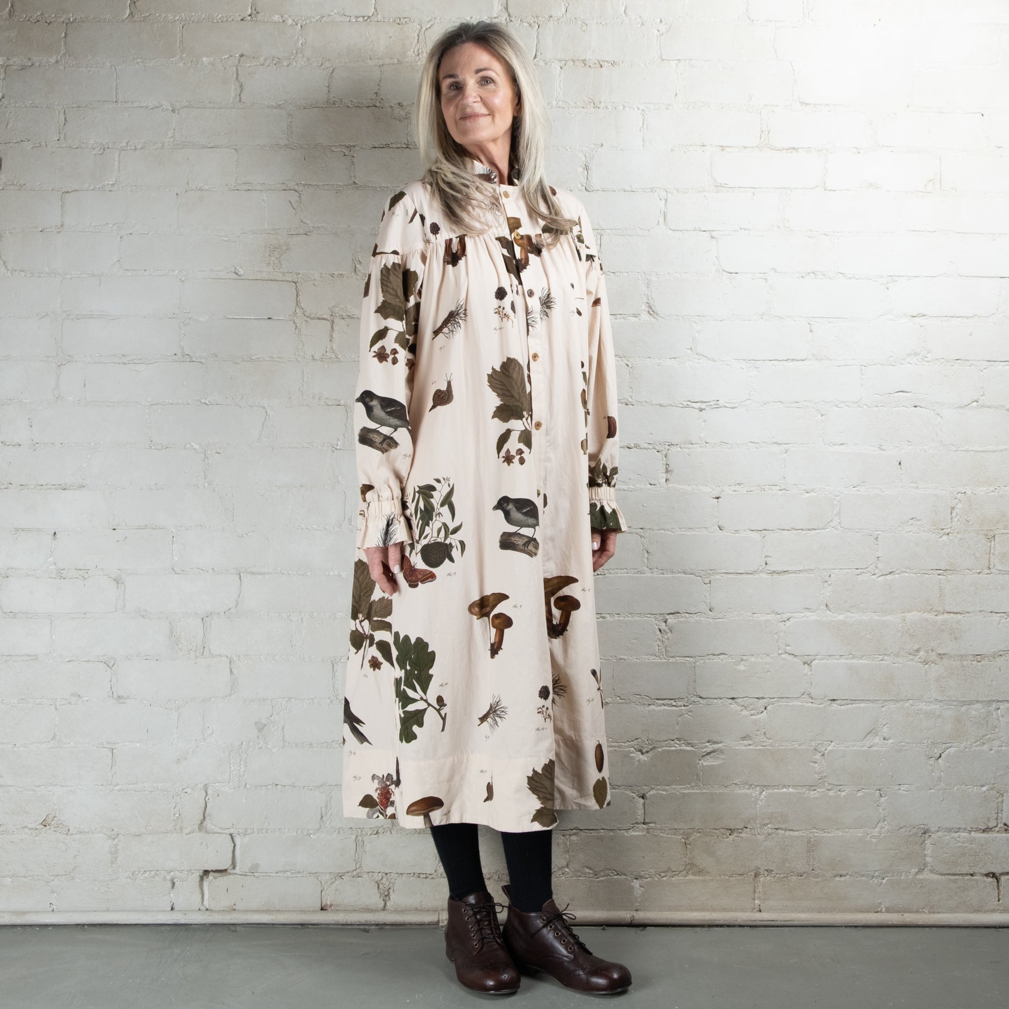 Aleksandr Manamaïs Cordelia Automne Vert Dress