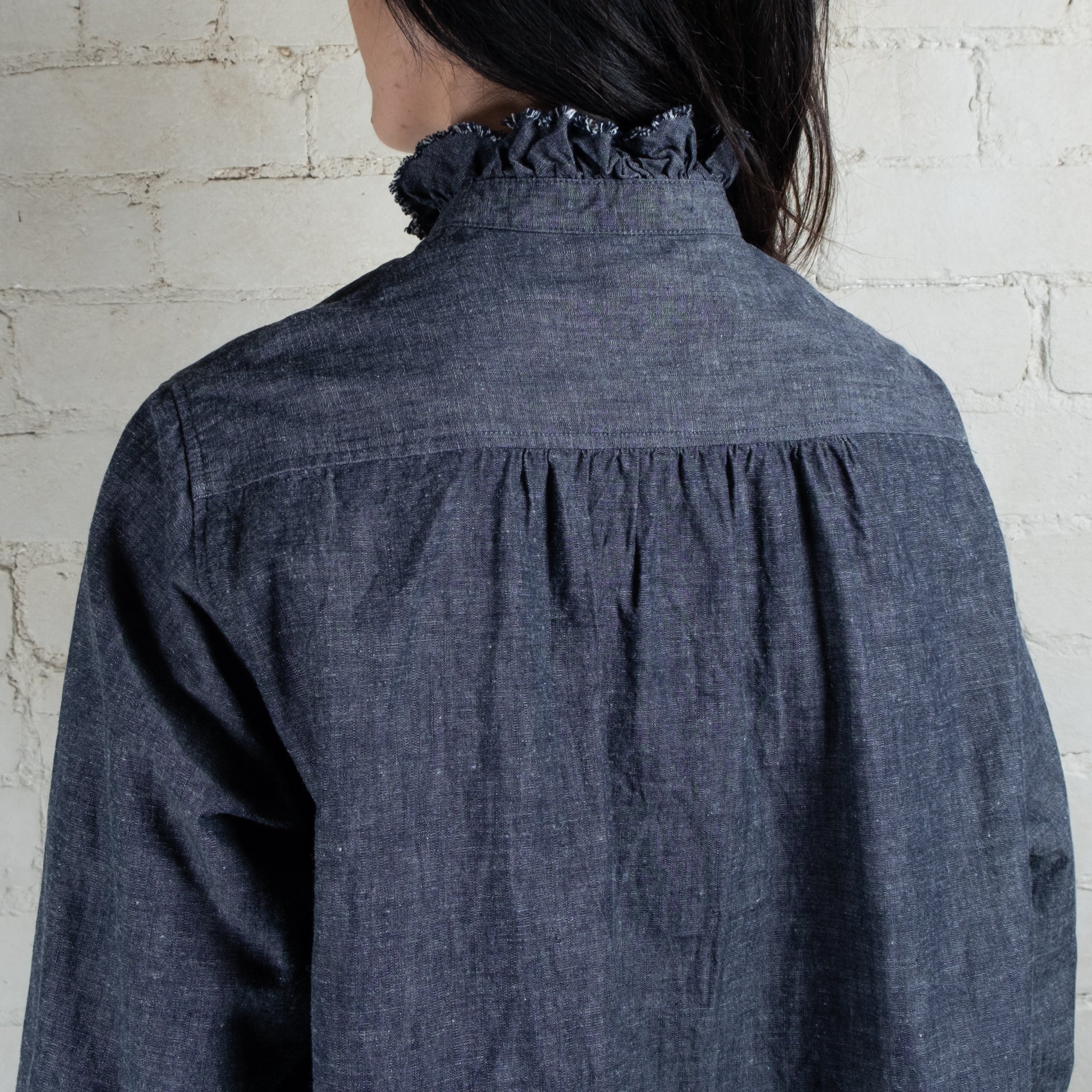 Ichi Antiquités Cotton Linen Shirt