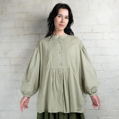 Violetta Organic Cotton Alba Pintuck Shirt