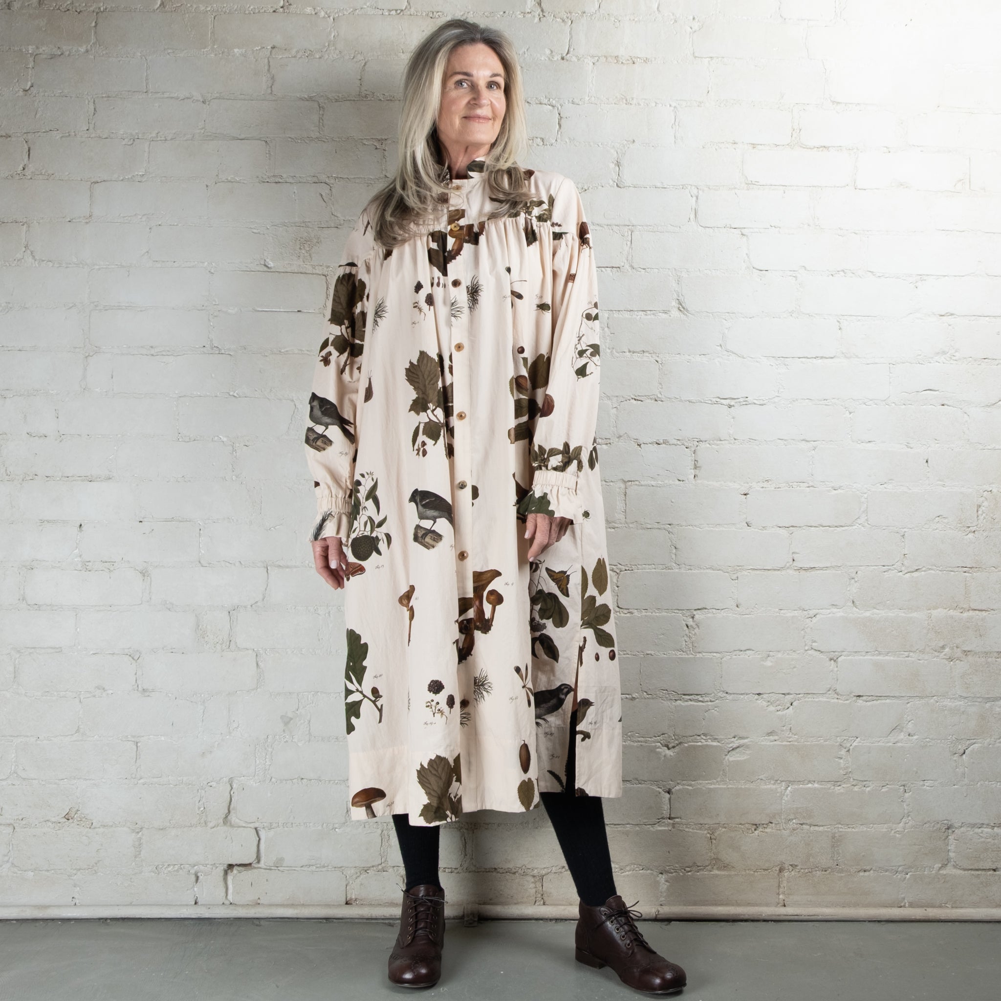 Aleksandr Manamaïs Cordelia Automne Vert Dress