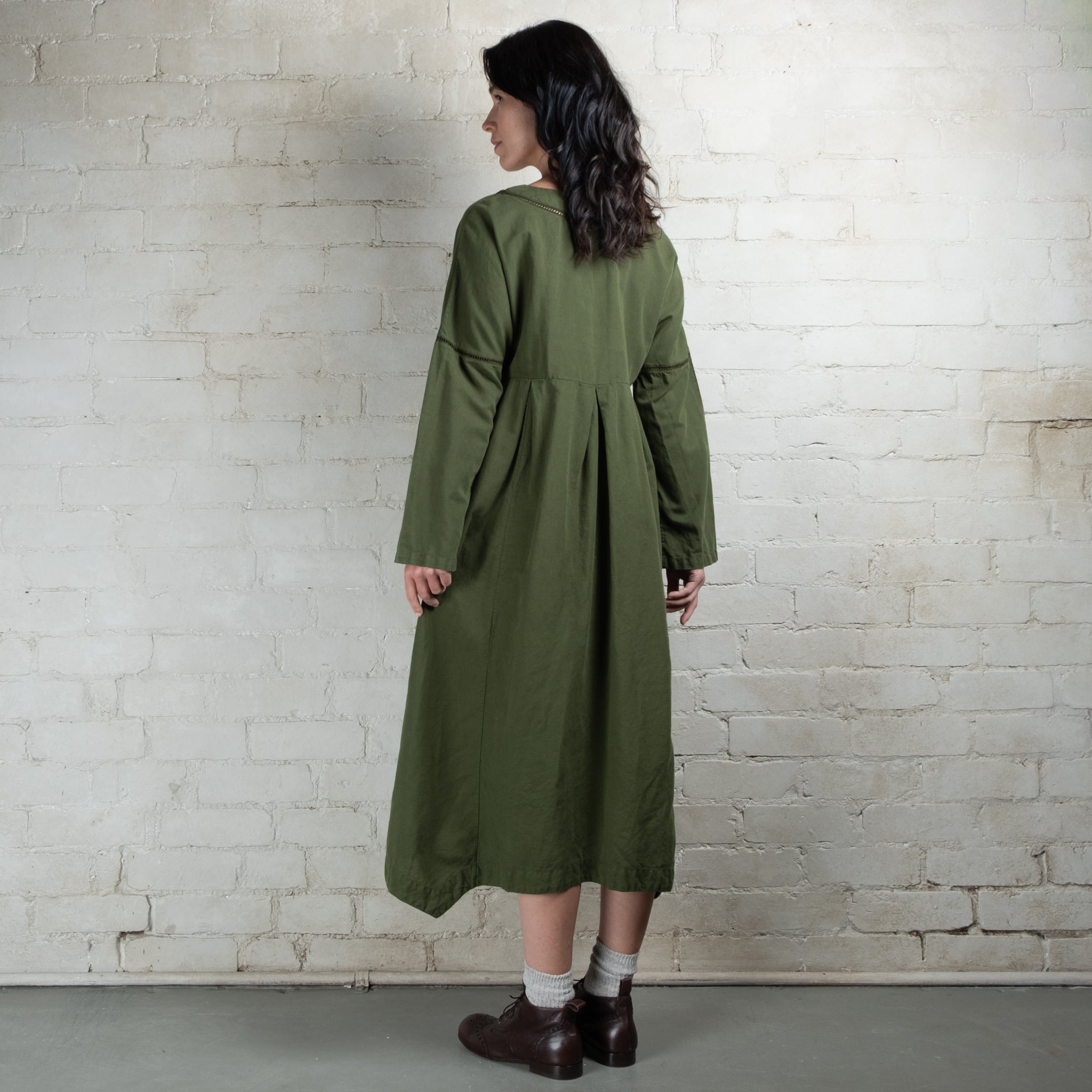 Violetta Albertine Linen Cotton Dress