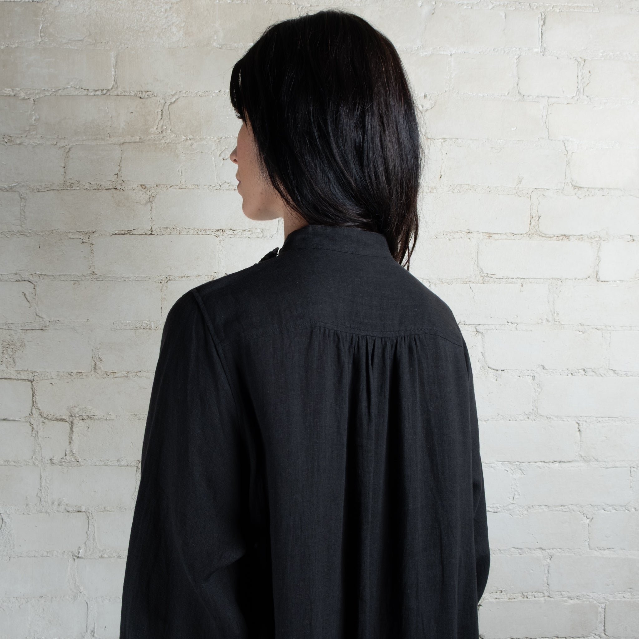 Ichi Antiquités French Linen Dress