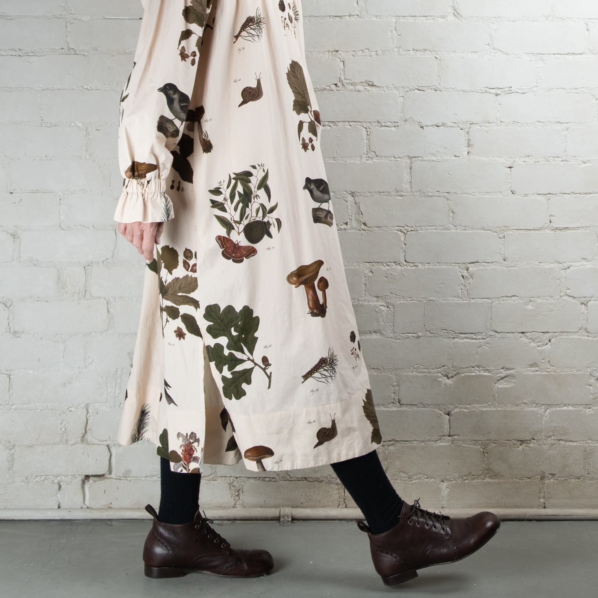 Aleksandr Manamaïs Cordelia Automne Vert Dress