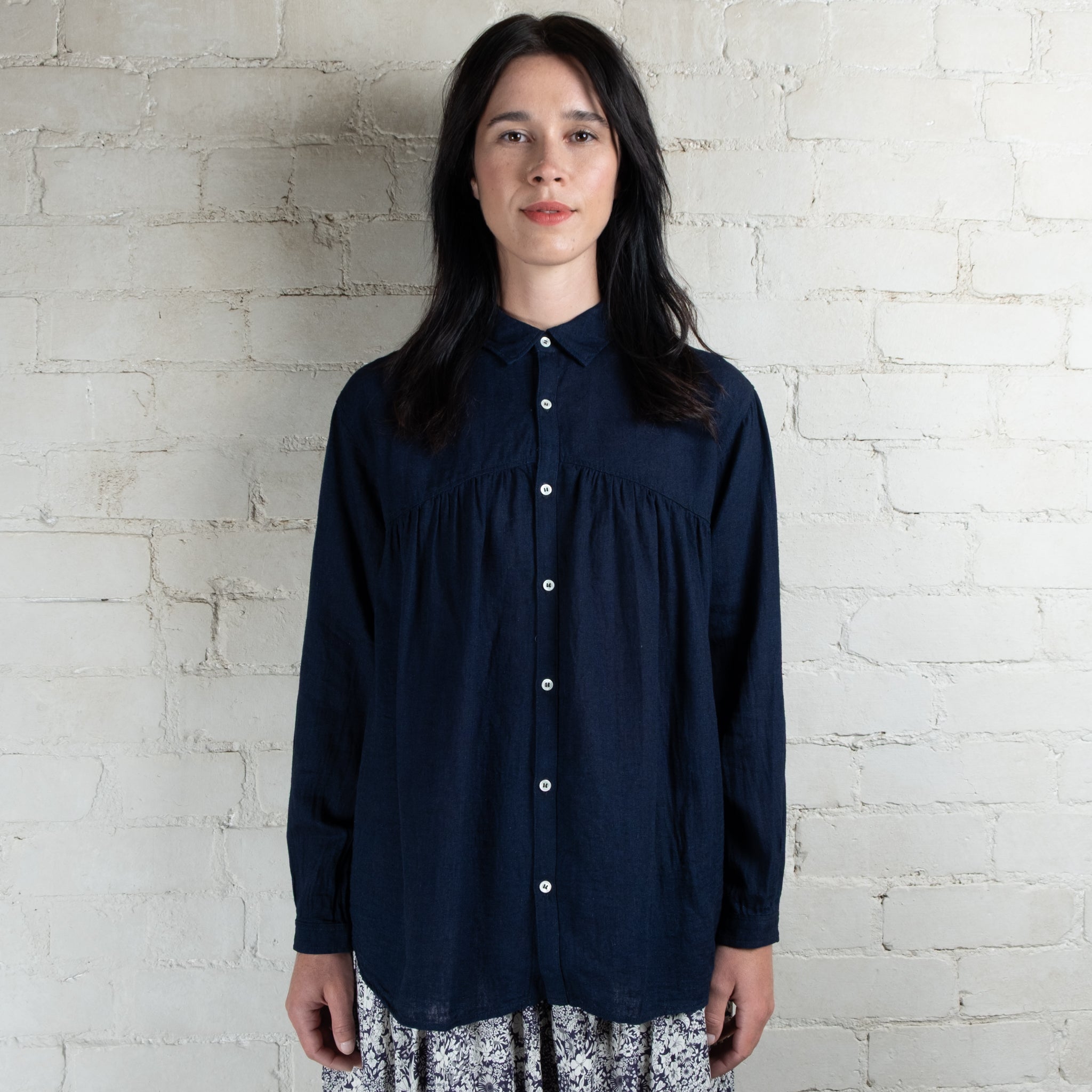 Ichi Antiquités Linen Cotton Shirt