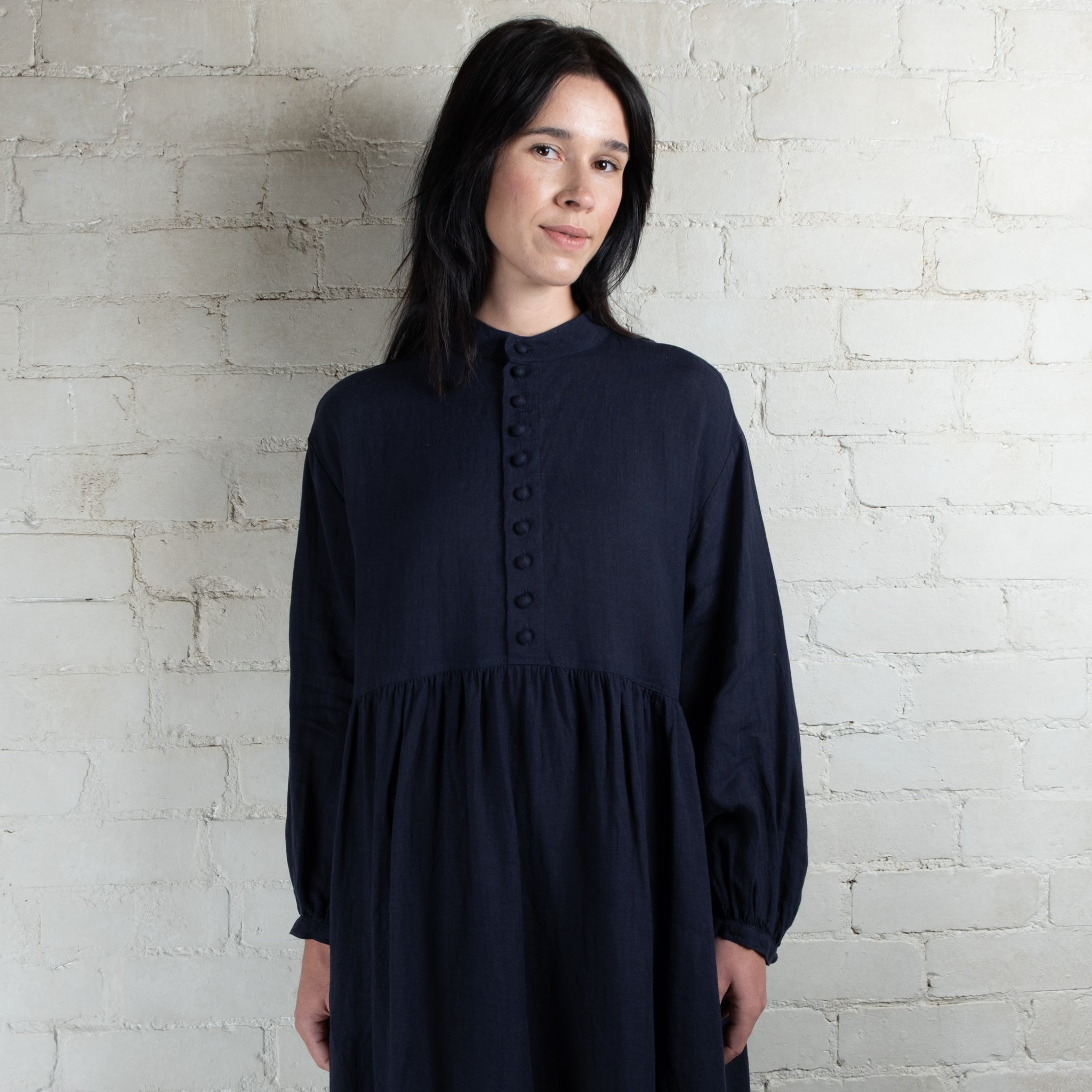 Ichi Antiquités French Linen Dress