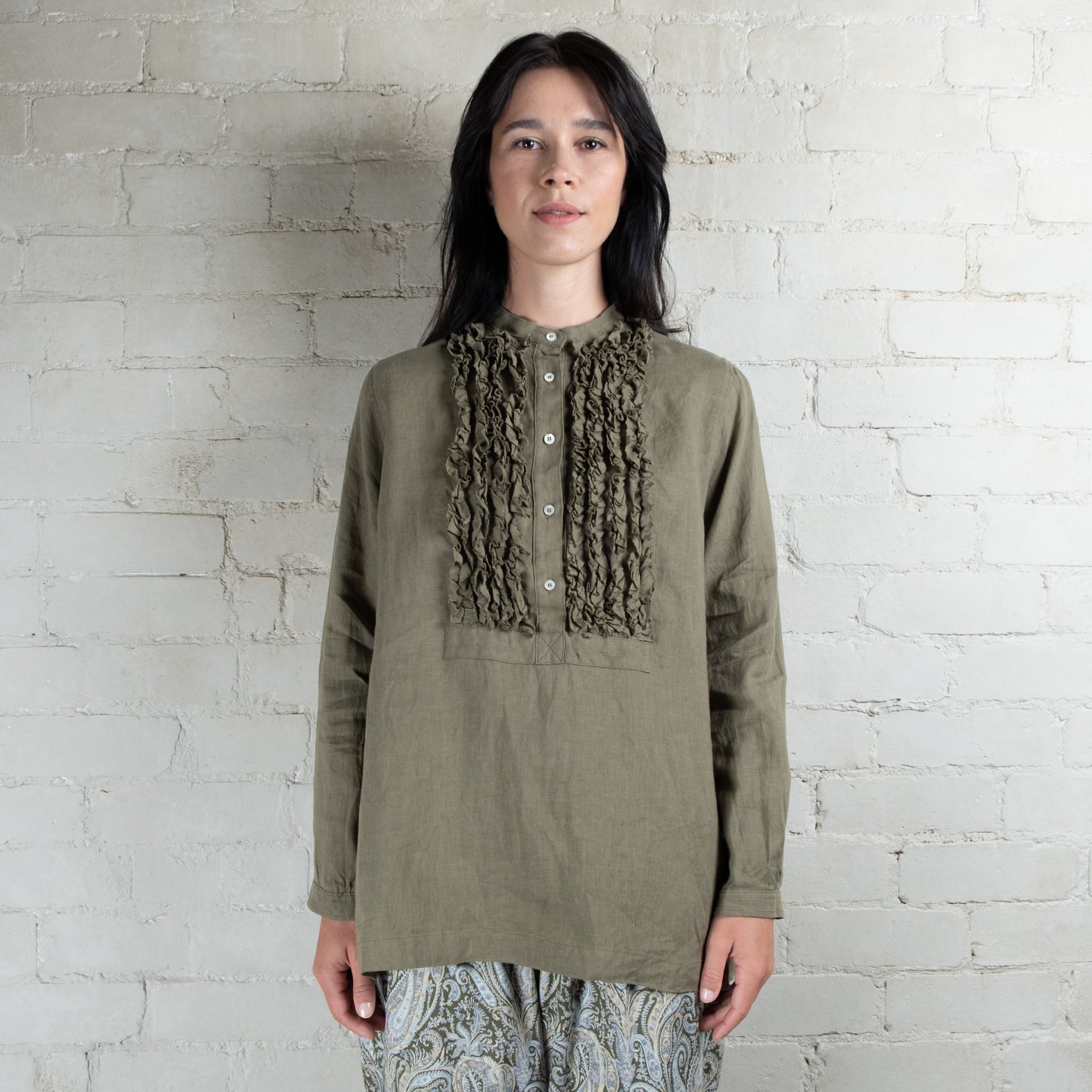 Ichi Antiquités French Linen Shirt