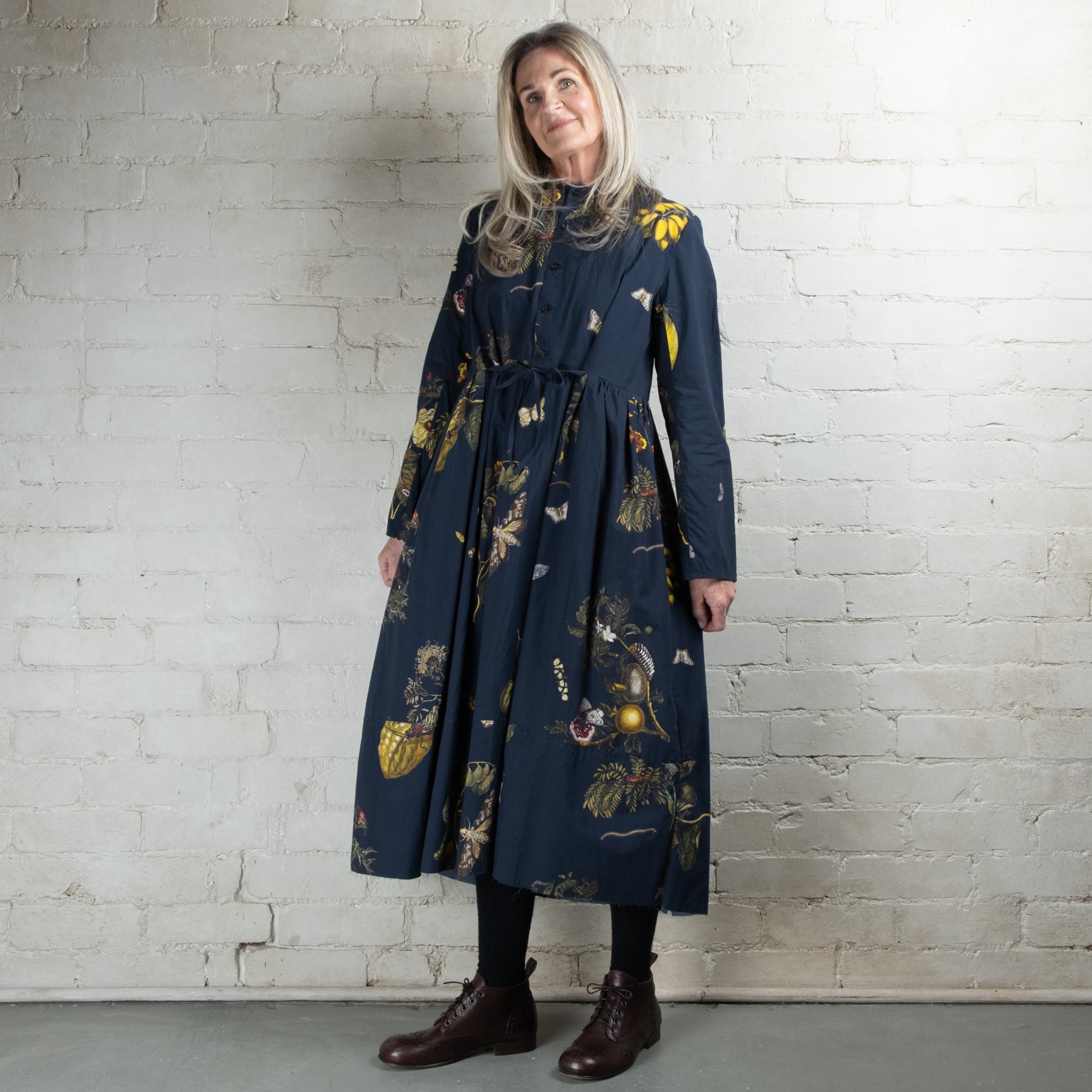 Aleksandr Manamaïs Natura Bleu Dress