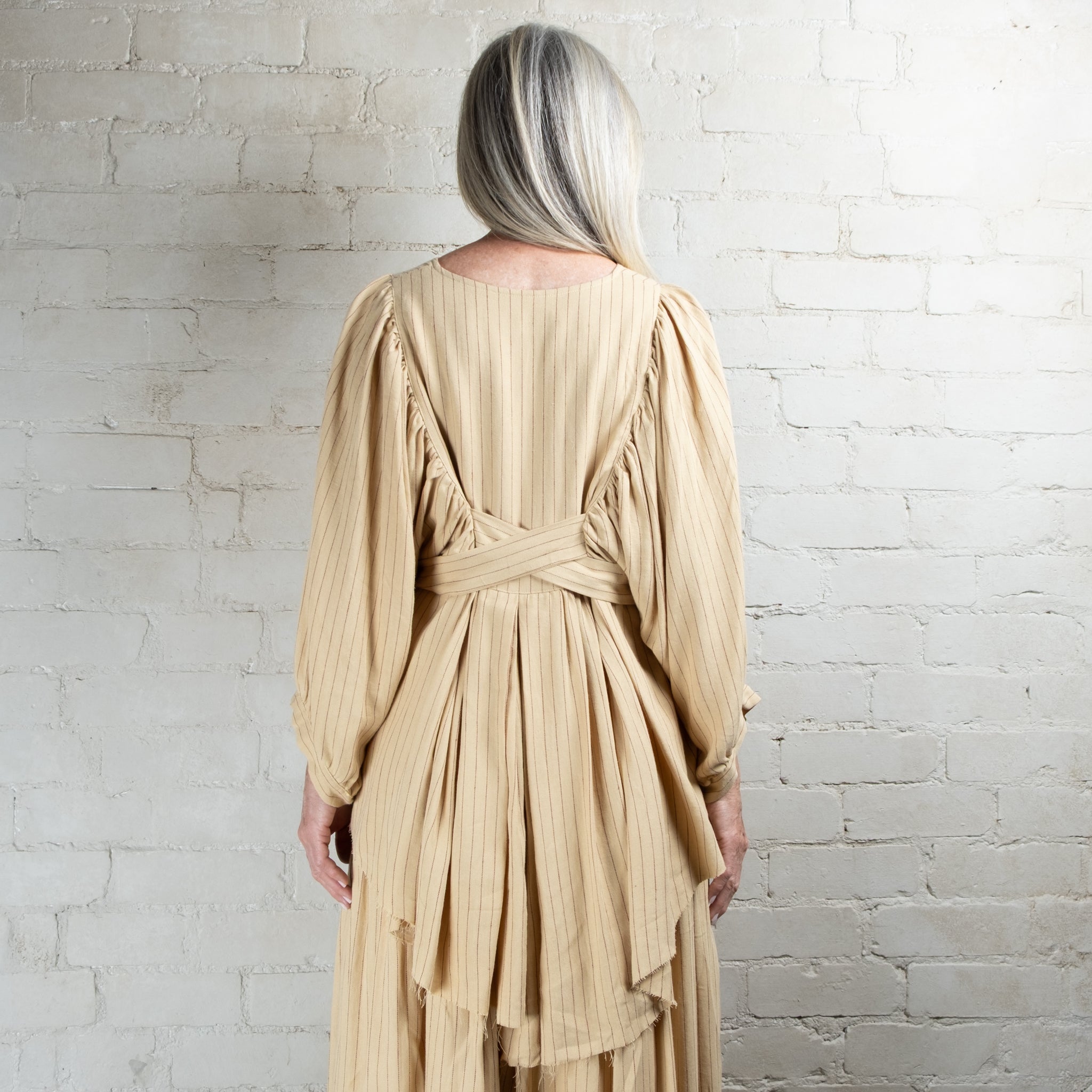 Aleksandr Manamaïs Herritage Treasury Striped Blouse