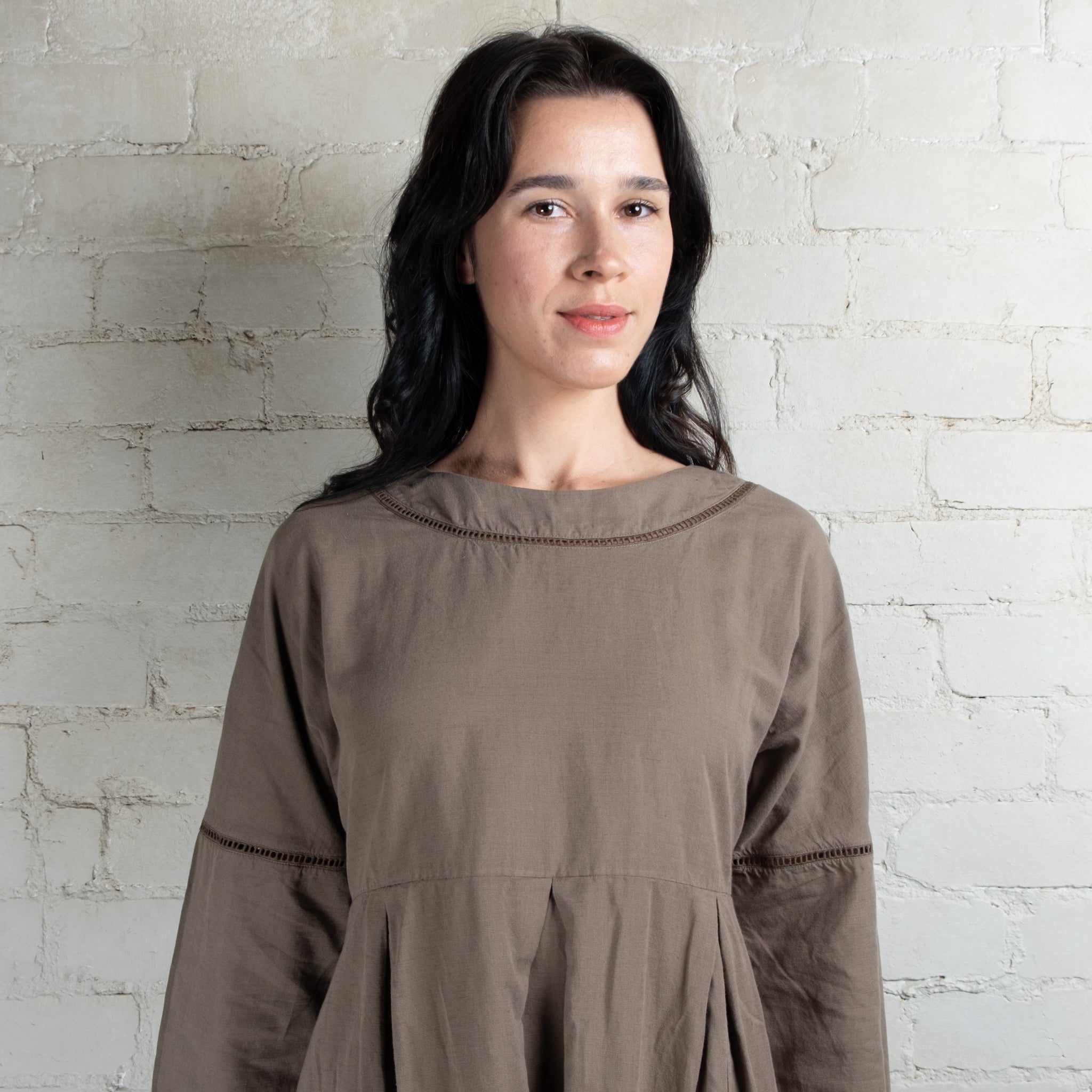 Violetta Albertine Linen Cotton Dress