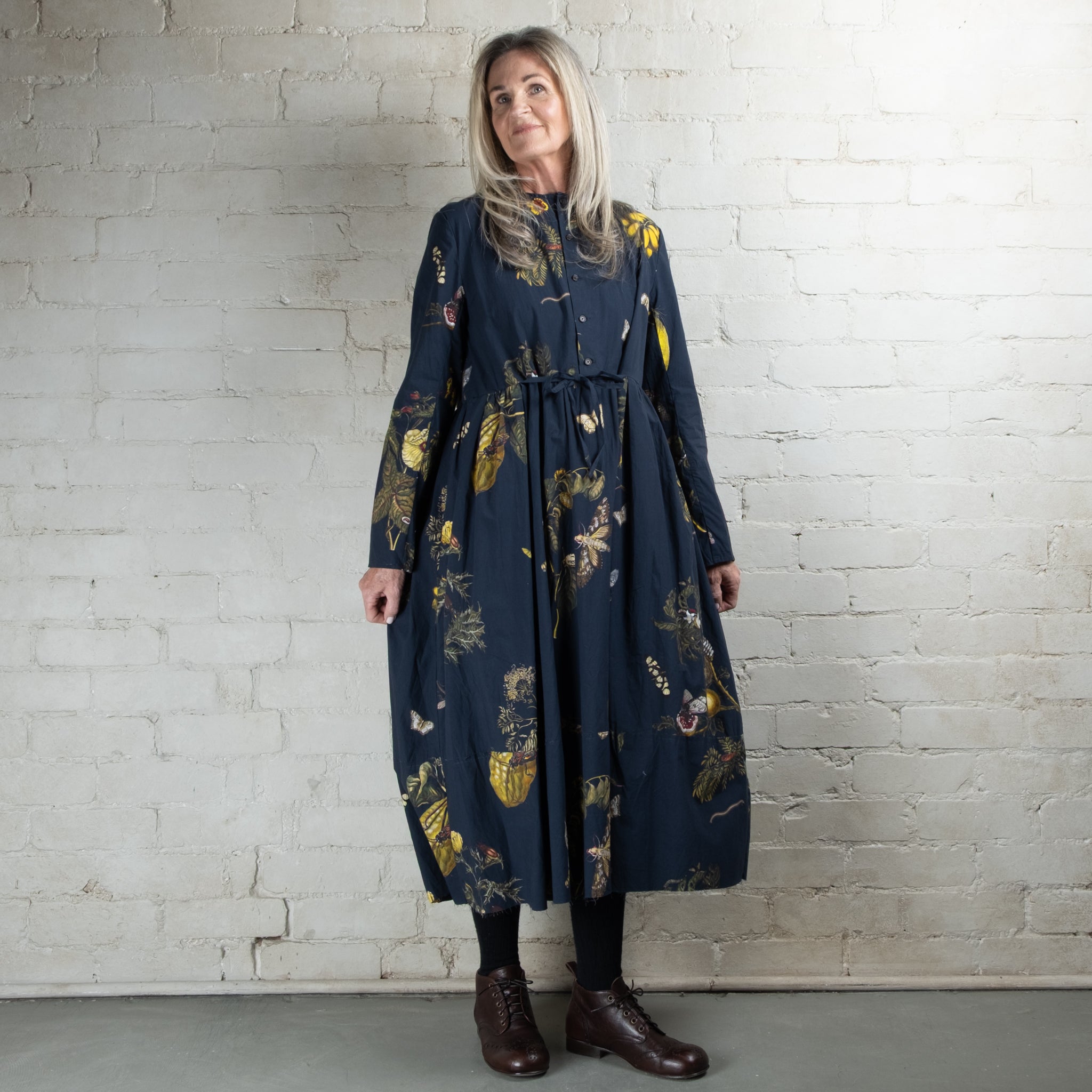 Aleksandr Manamaïs Natura Bleu Dress