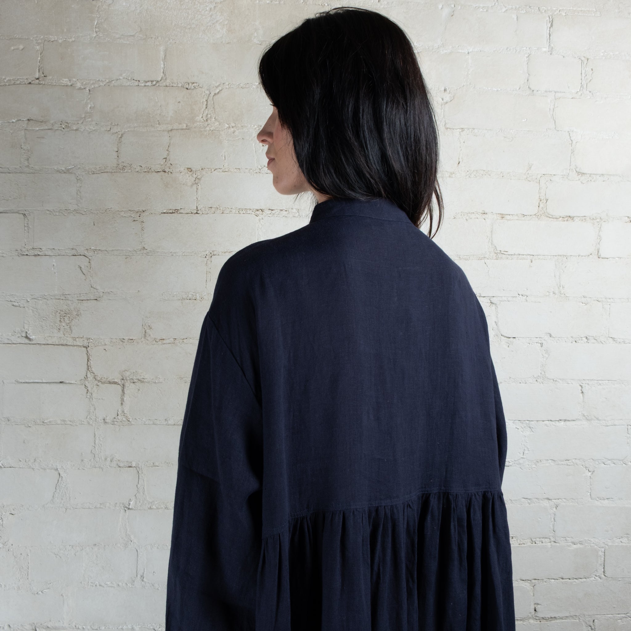 Ichi Antiquités French Linen Dress