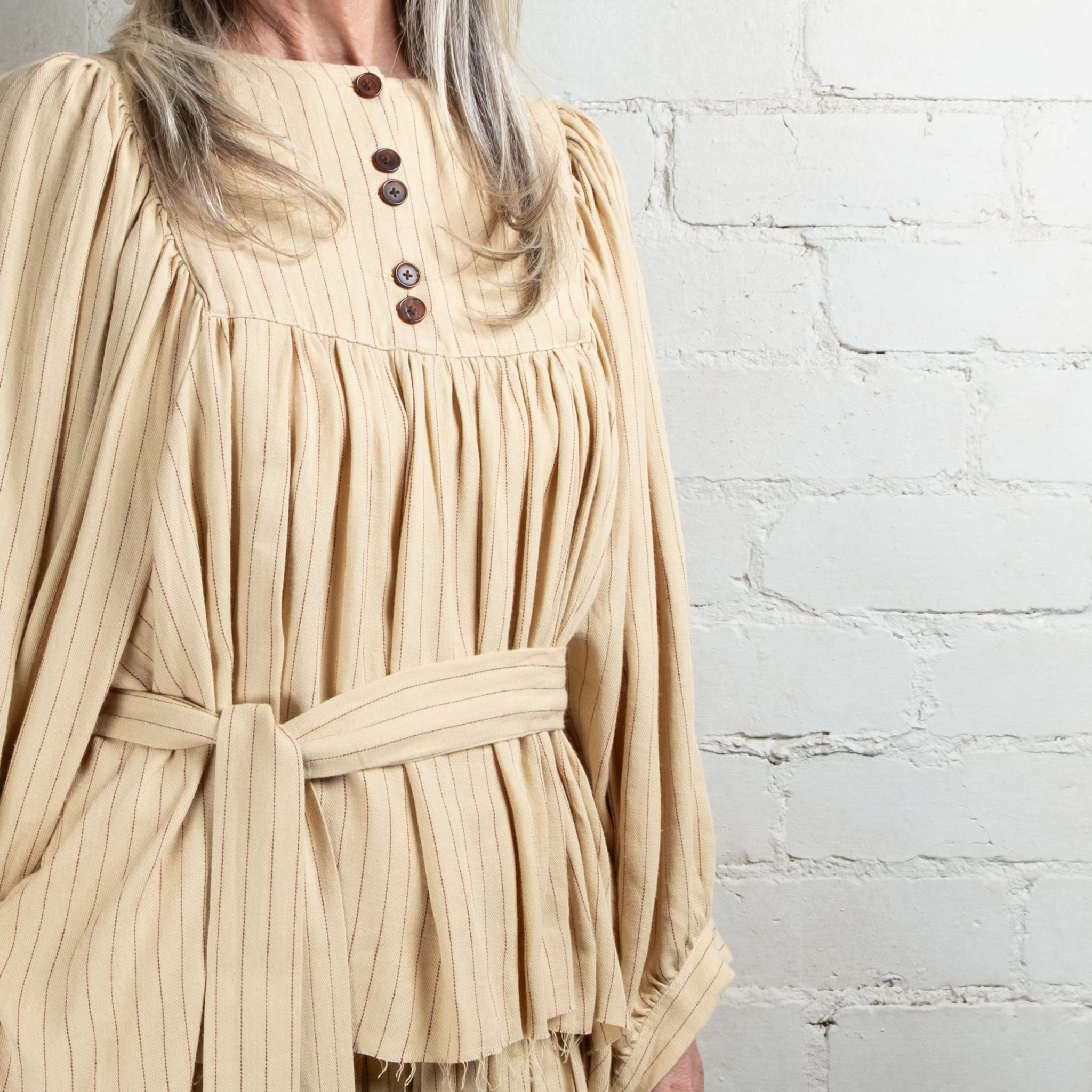 Aleksandr Manamaïs Herritage Treasury Striped Blouse