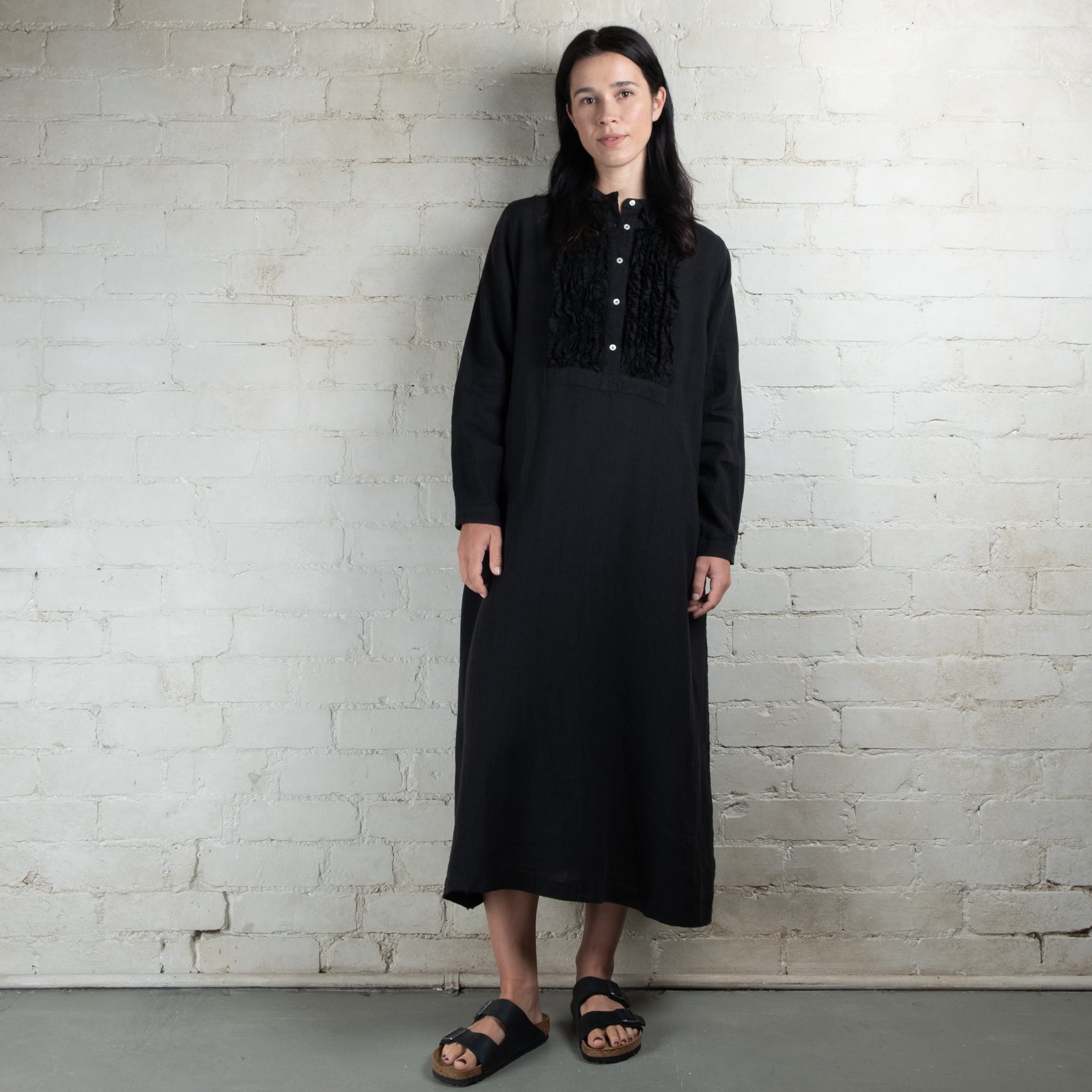 Ichi Antiquités French Linen Dress