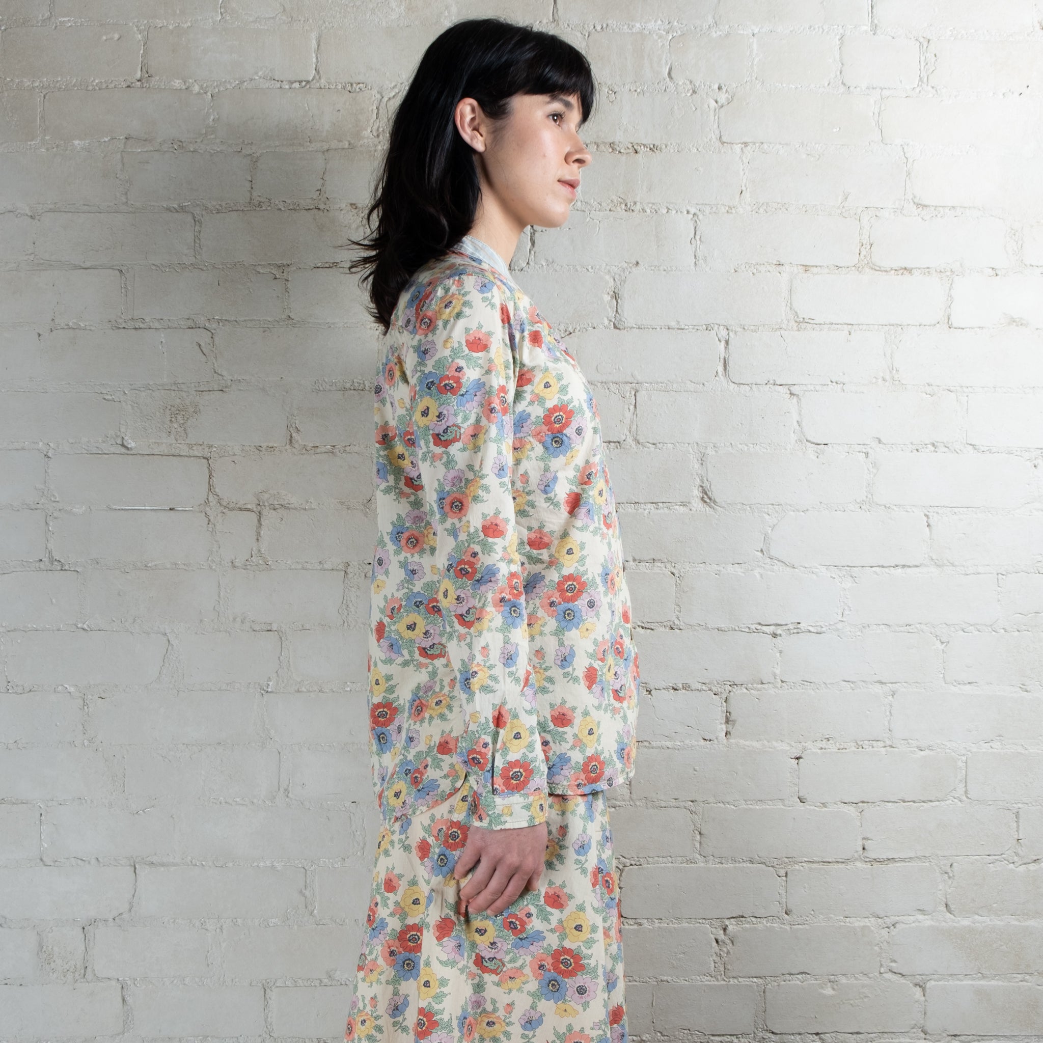 Scarti-Lab Cotton Floral Shirt
