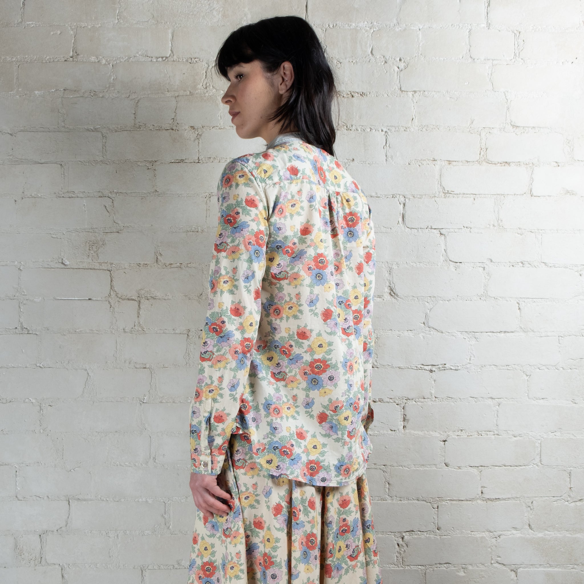 Scarti-Lab Cotton Floral Shirt