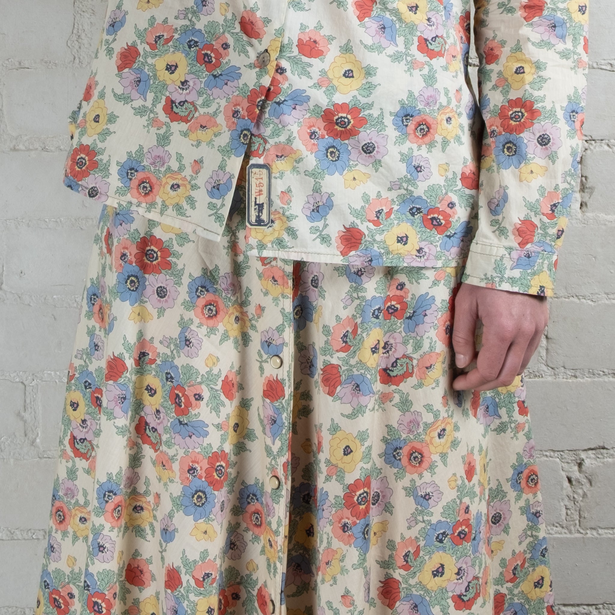 Scarti-Lab Cotton Floral Shirt