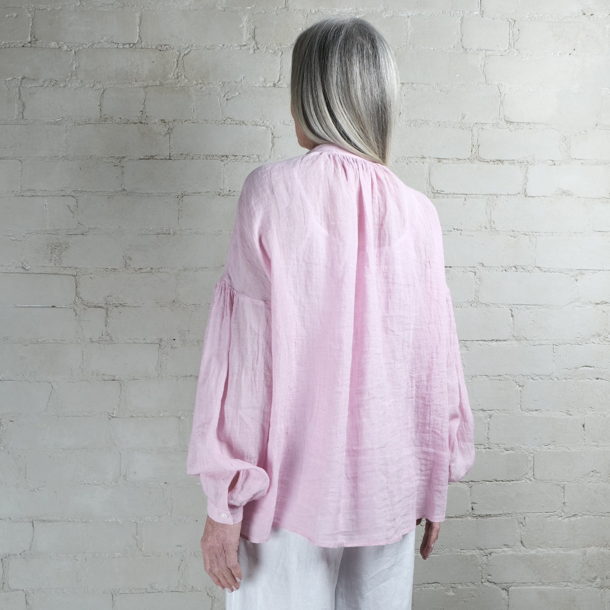 Violetta Mathilde Linen Gauze Blouse