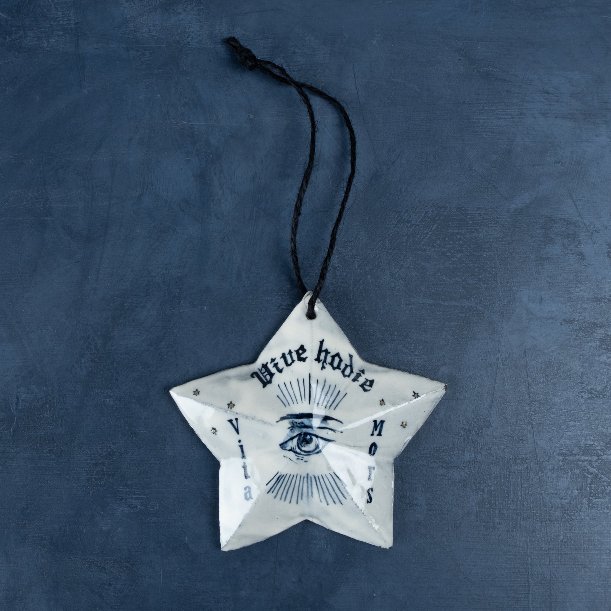 Ceramic Star Ornament By Arii Momoyo Pottery