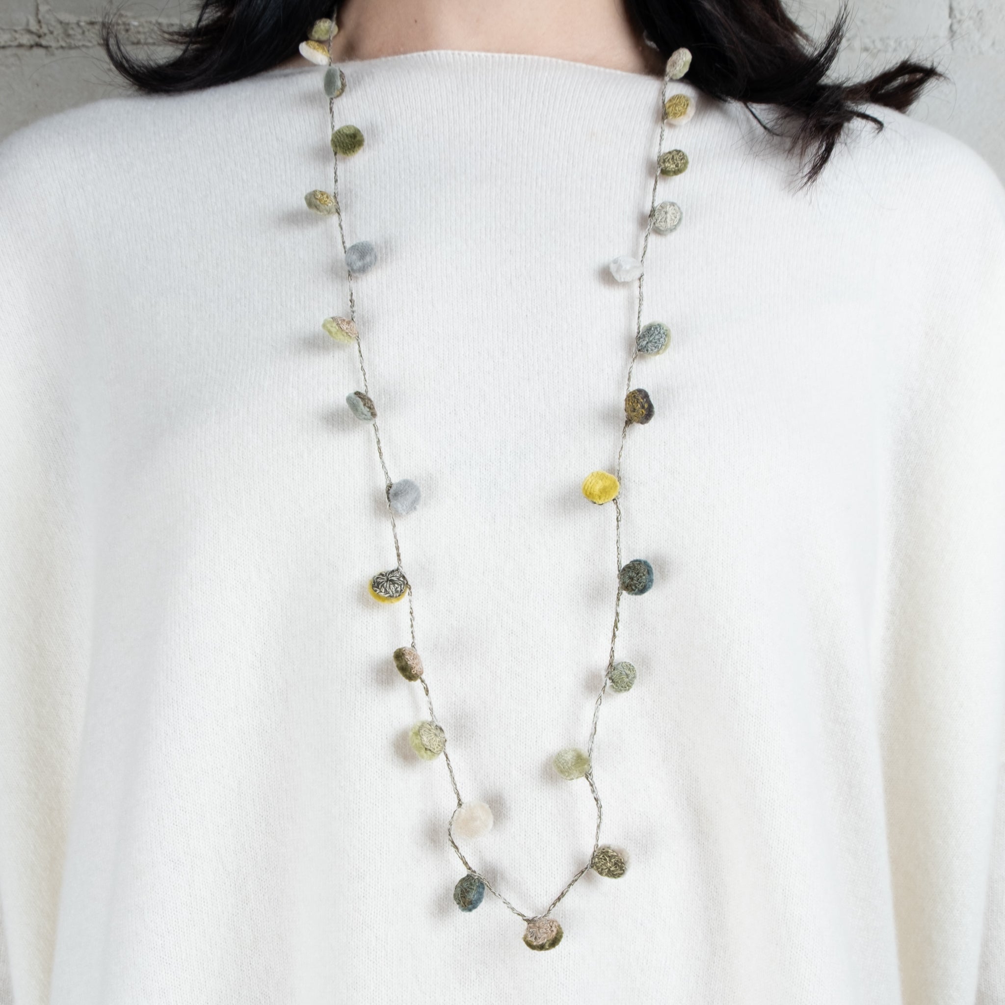 Sophie Digard Hand Crafted Cedelp Necklace