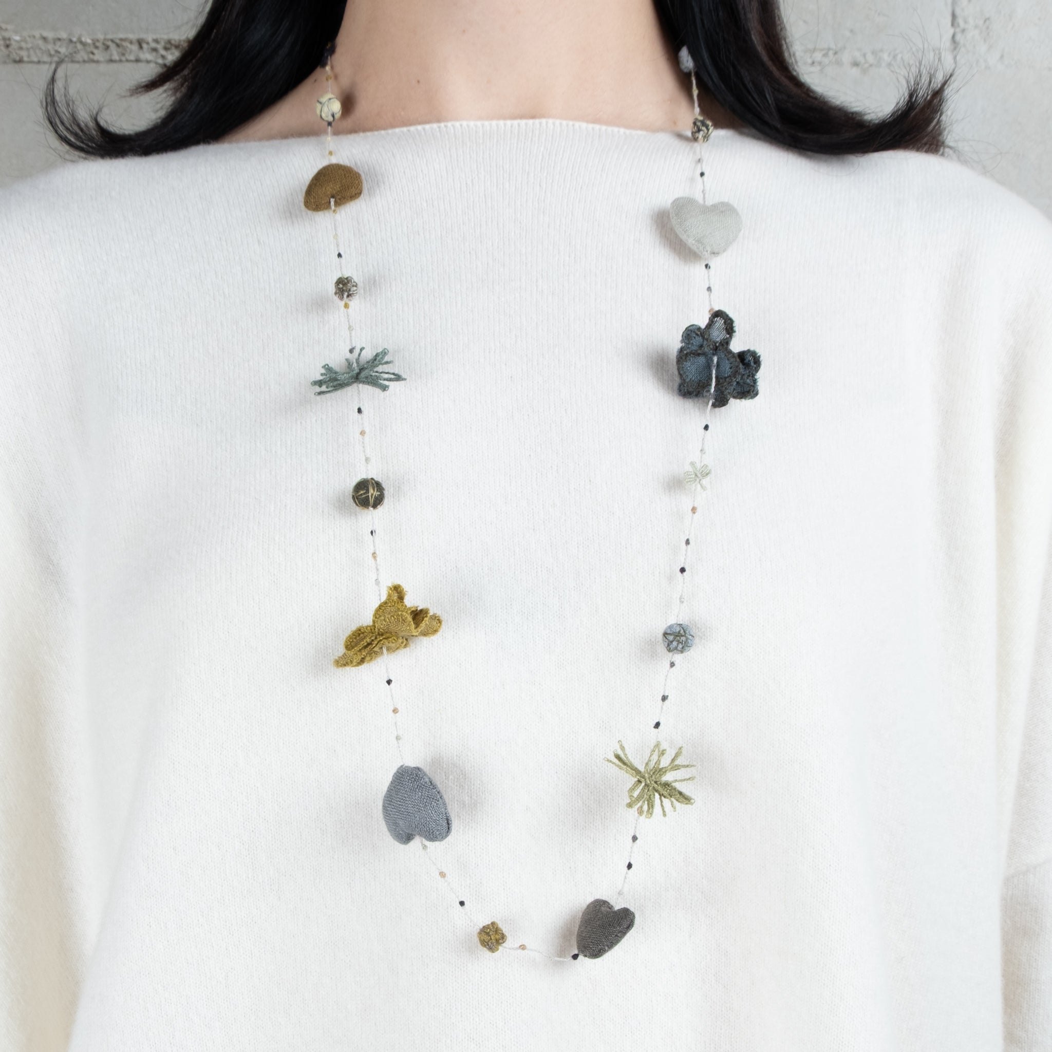 Sophie Digard Hand Crafted Gram Necklace