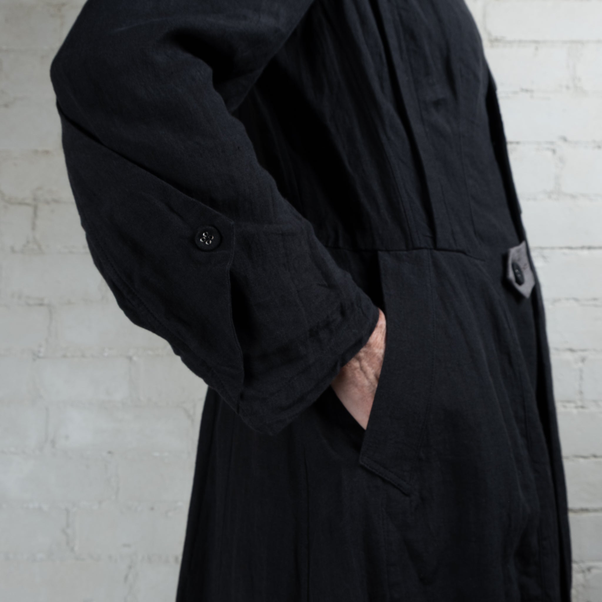 Hallelujah Black #1 Manteau de Pompier 1800s Coat