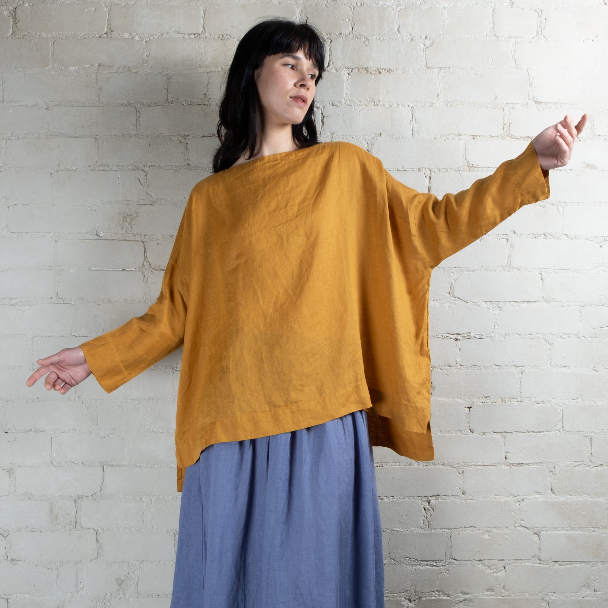 Avril Linen Top