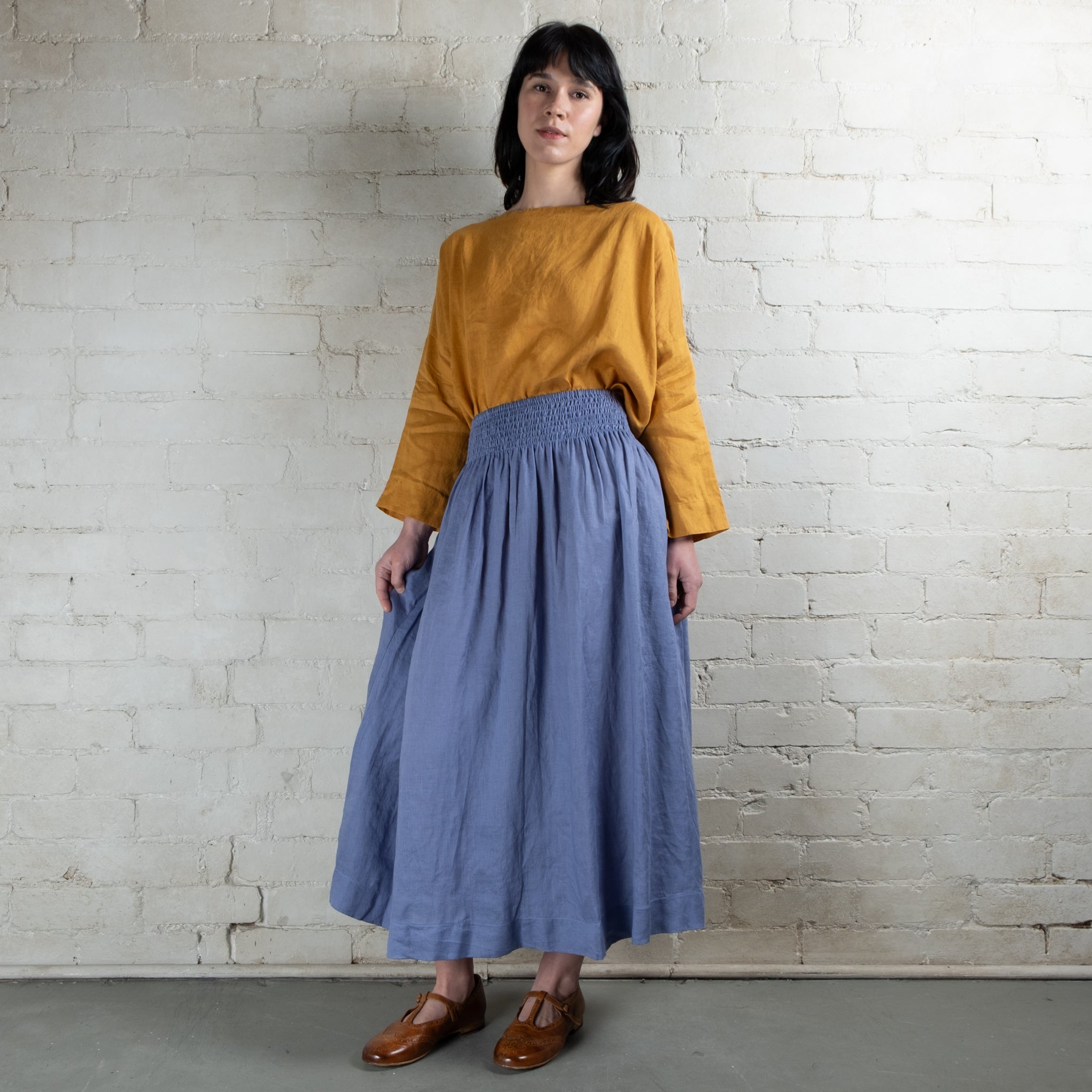 Avril Linen Top