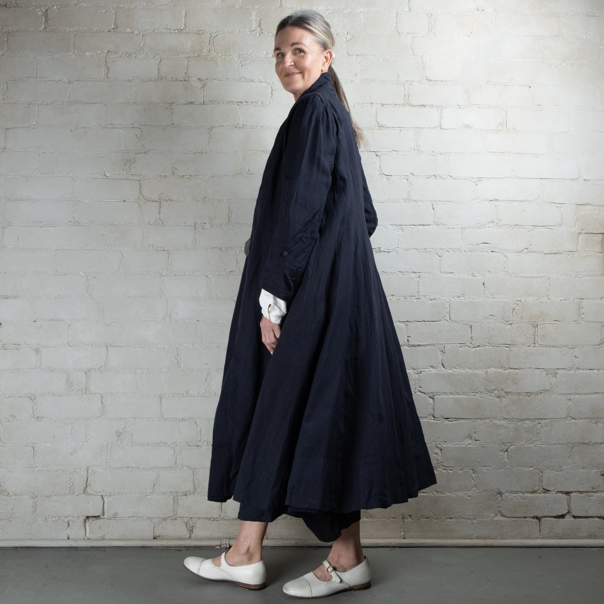 Hallelujah Navy #1 Manteau de Pompier 1800s Coat