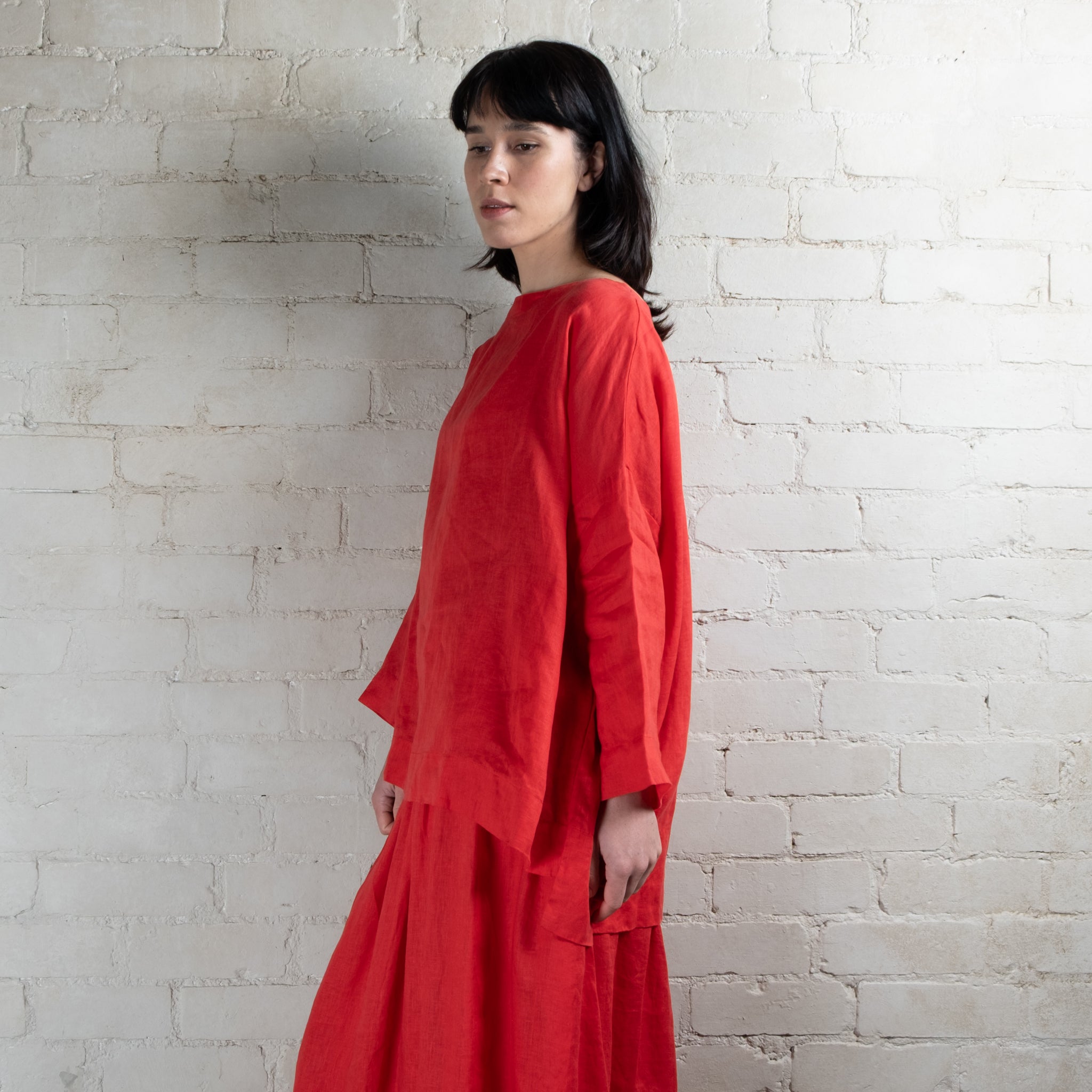Avril Linen Top