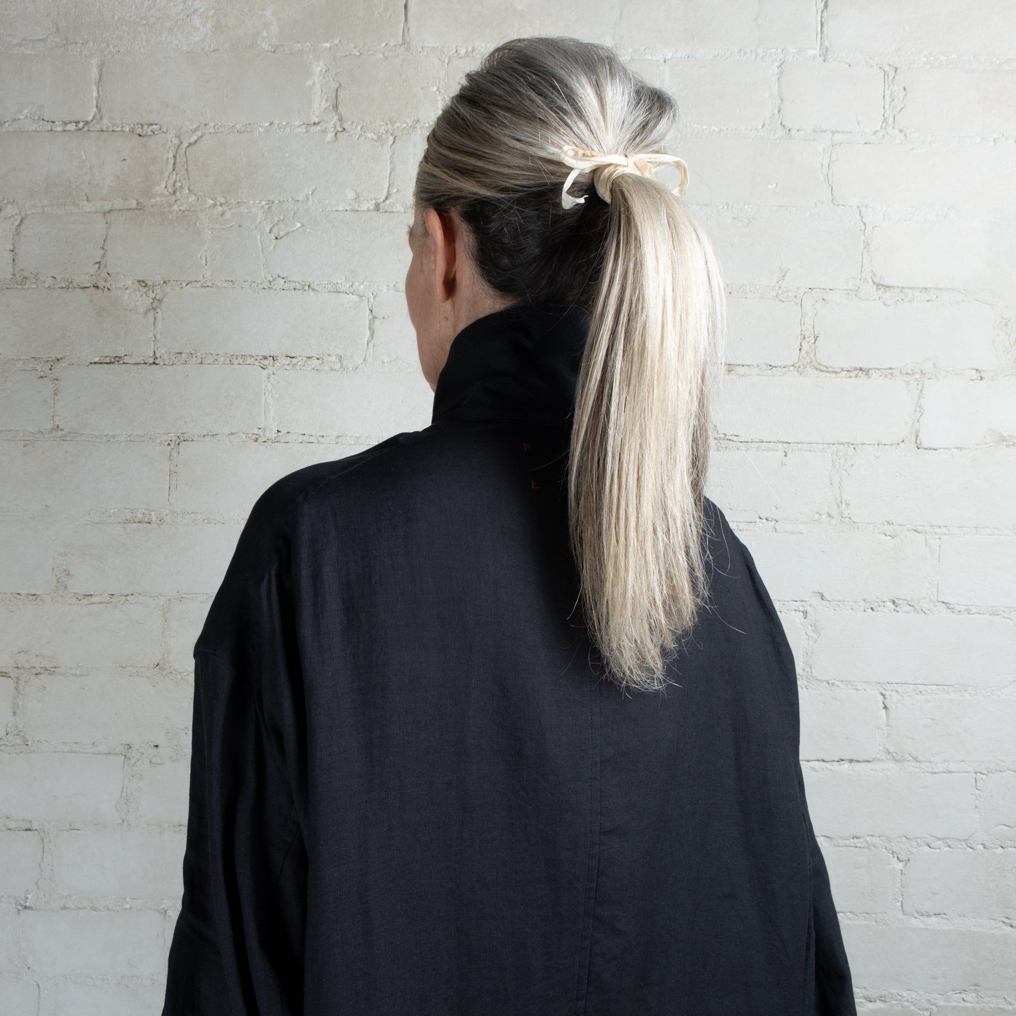 Hallelujah Black #3 Linen Veste 1930 Jacket