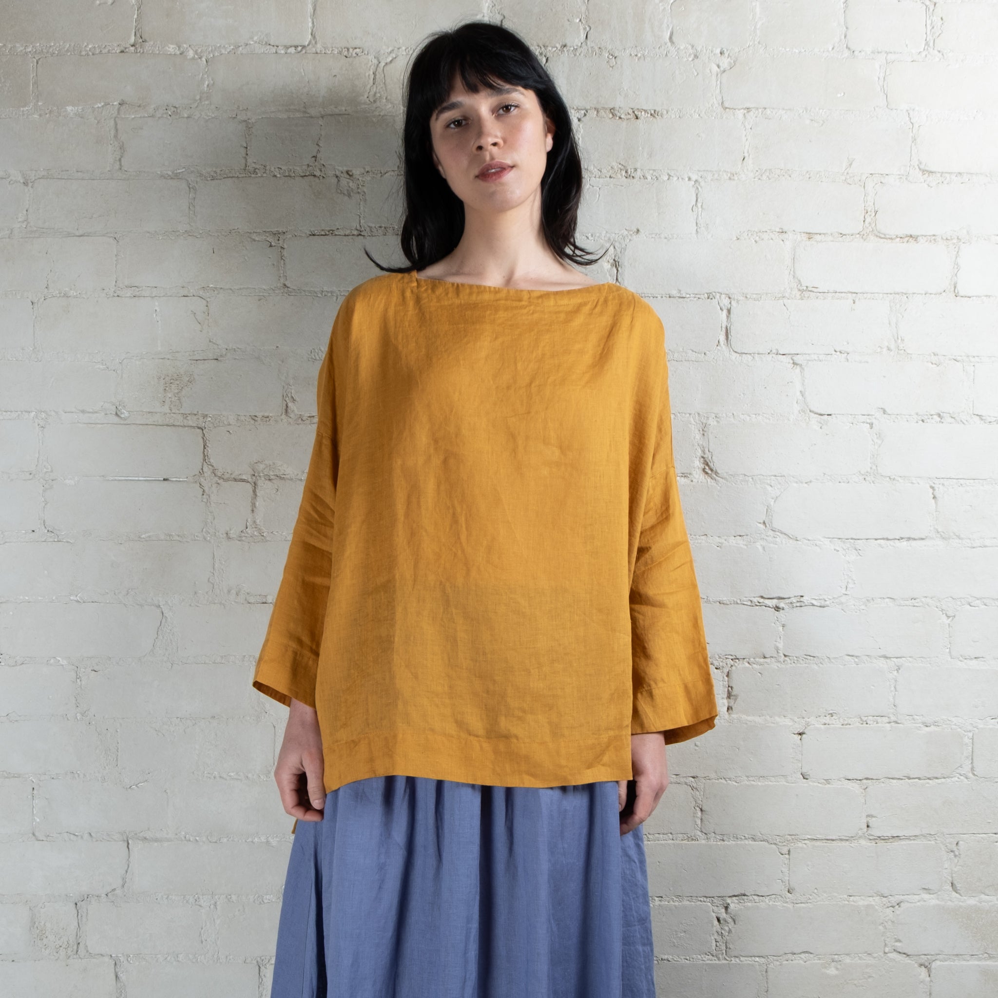 Avril Linen Top