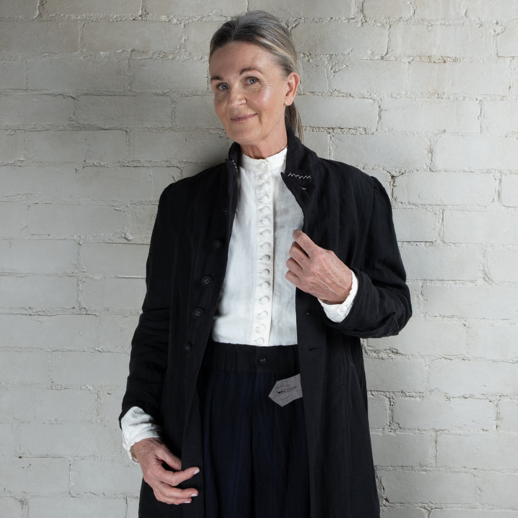 Hallelujah Black #1 Manteau de Pompier 1800s Coat