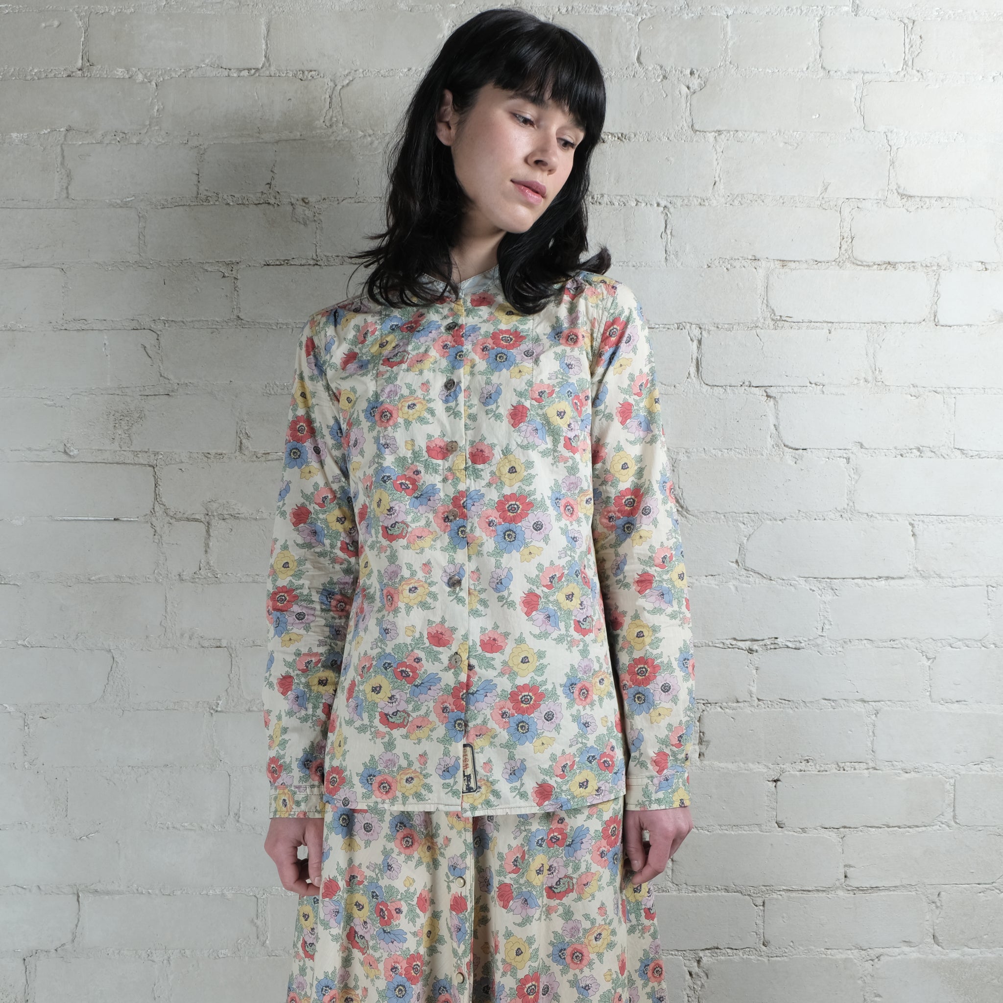 Scarti-Lab Cotton Floral Shirt