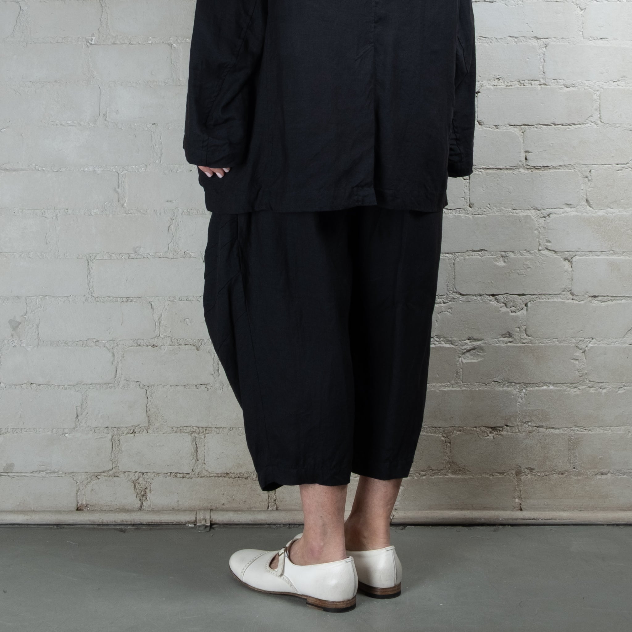 Hallelujah Black #3 Linen Veste 1930 Jacket