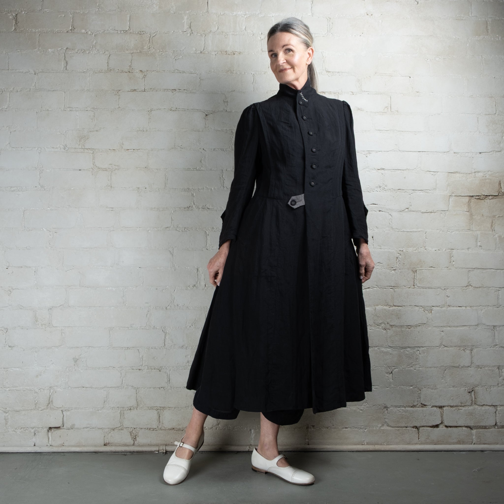 Hallelujah Black #1 Manteau de Pompier 1800s Coat