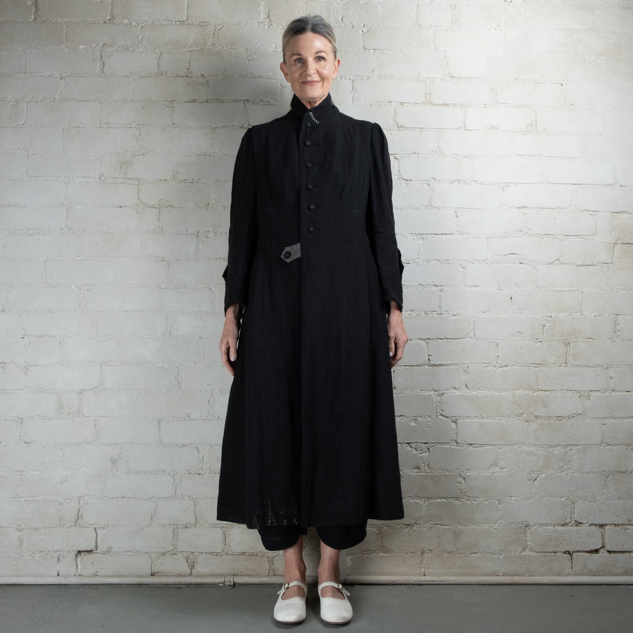 Hallelujah Black #1 Manteau de Pompier 1800s Coat