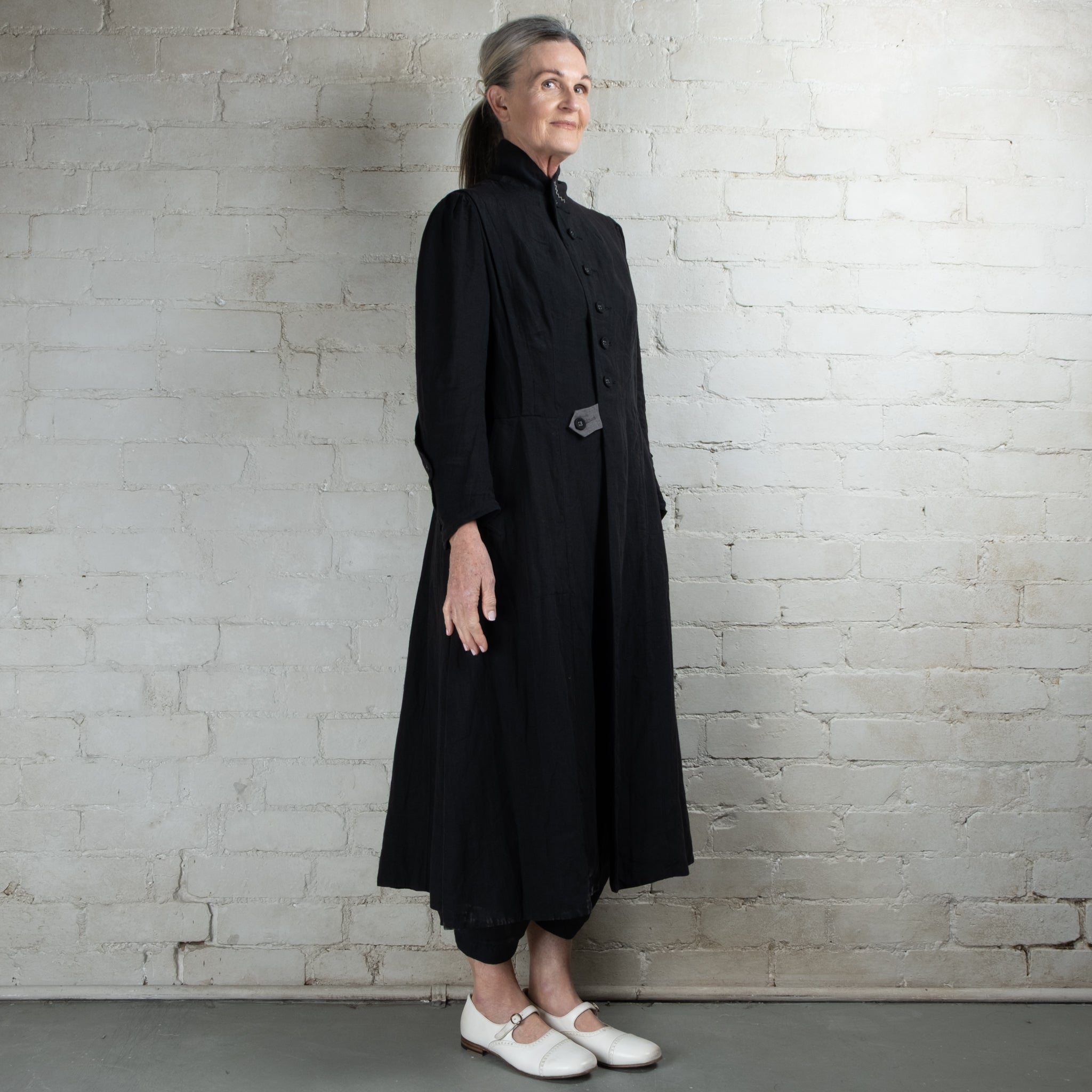 Hallelujah Black #1 Manteau de Pompier 1800s Coat