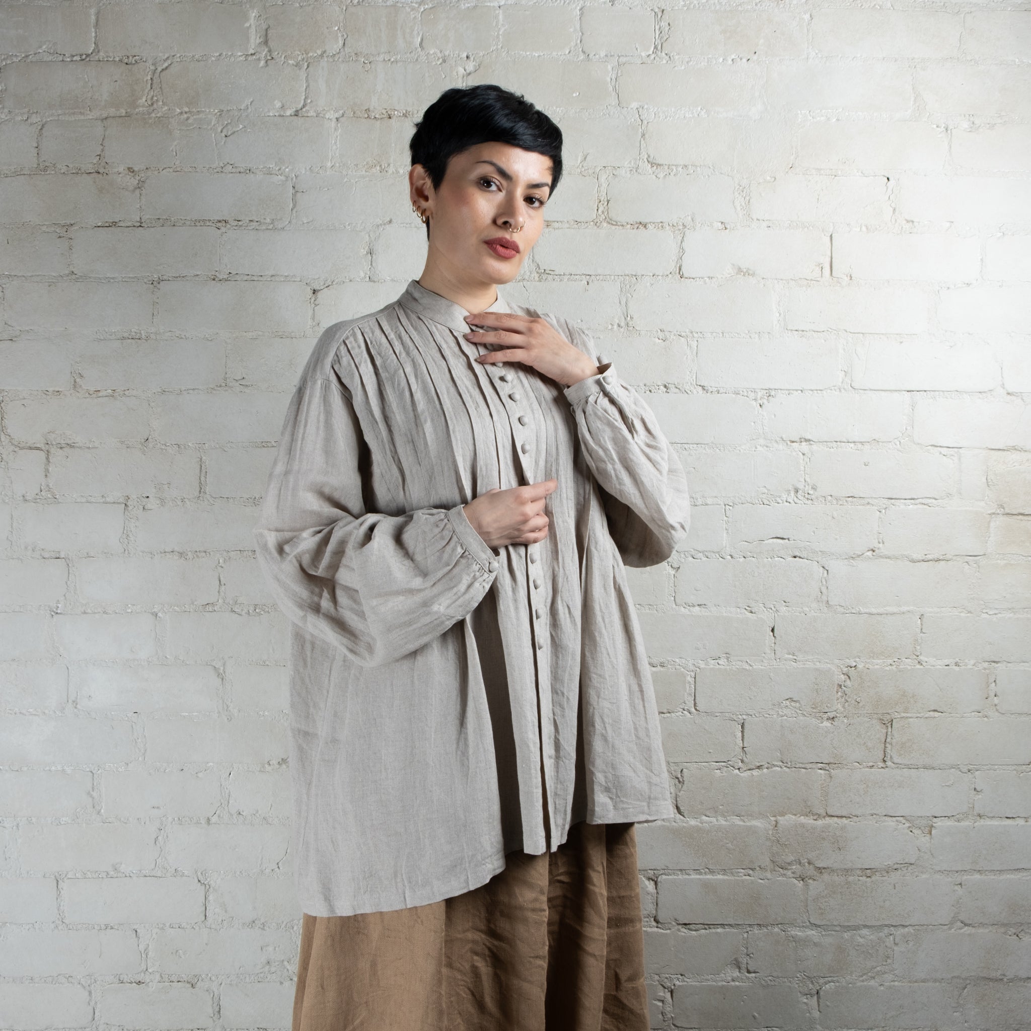 Ichi Antiquités French Linen Shirt