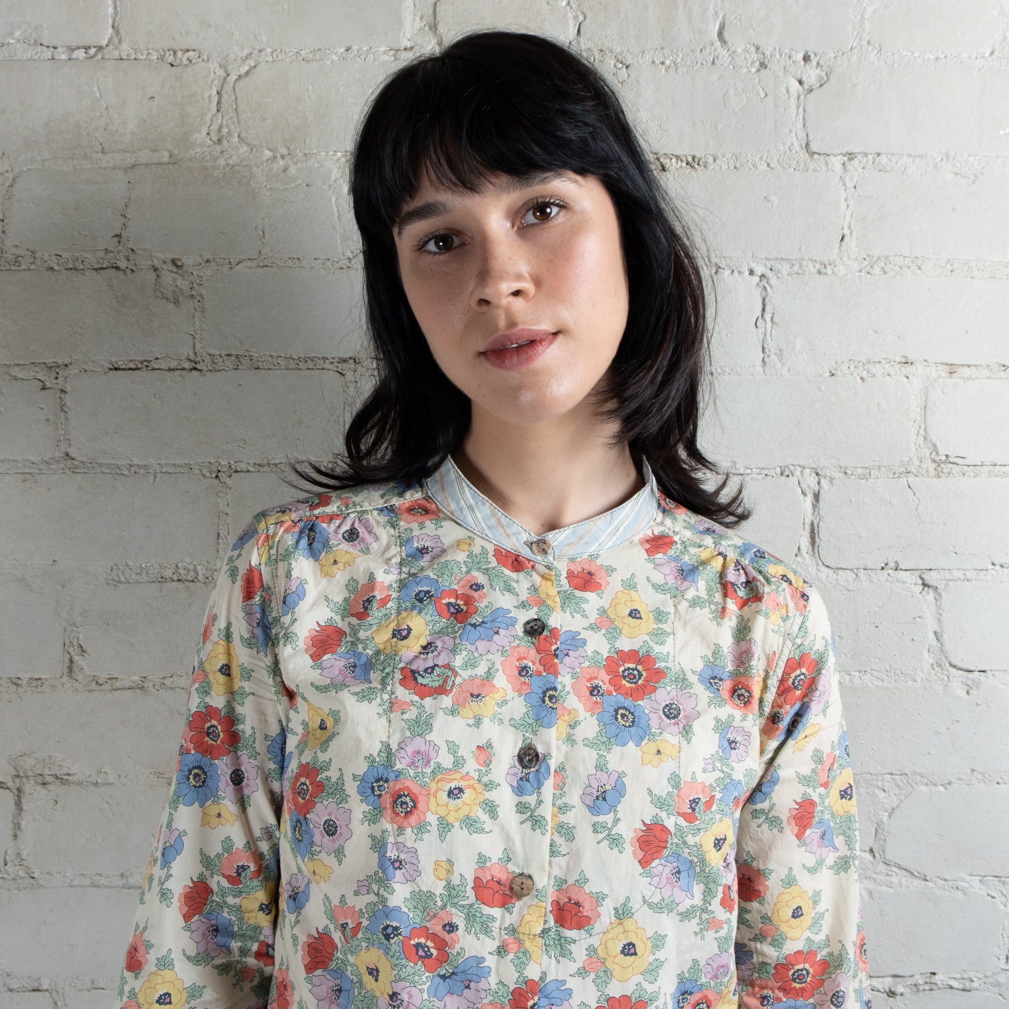 Scarti-Lab Cotton Floral Shirt