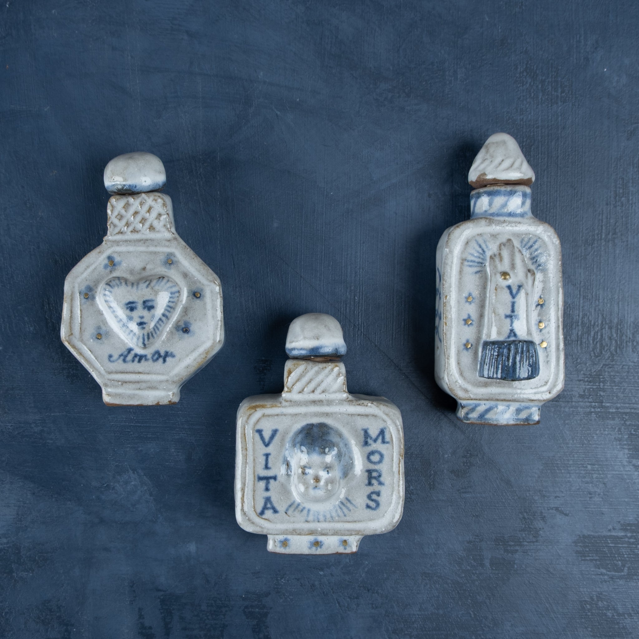 Ceramic Perfume Bottle By Arii Momoyo Pottery