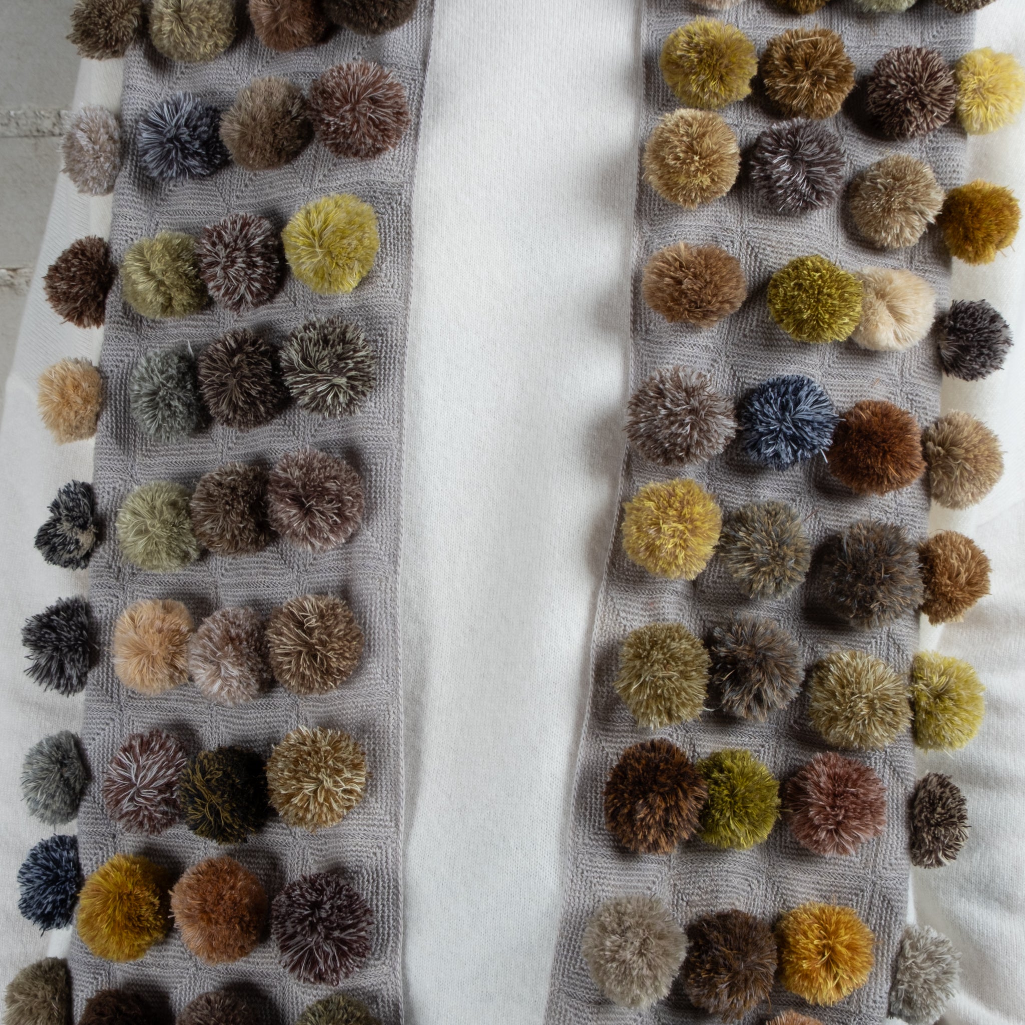 Sophie Digard Hand Crocheted Large Wool Scarf