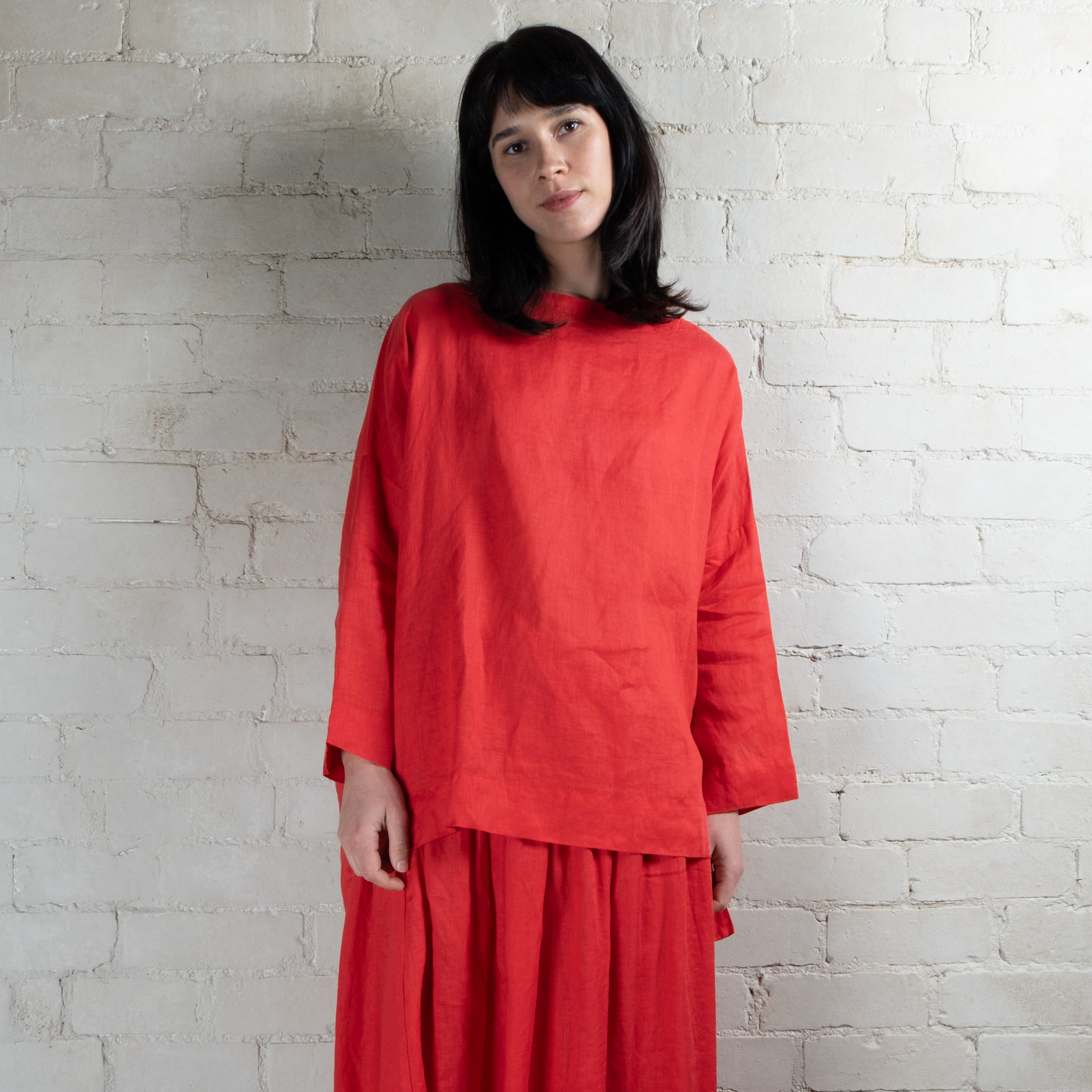 Avril Linen Top