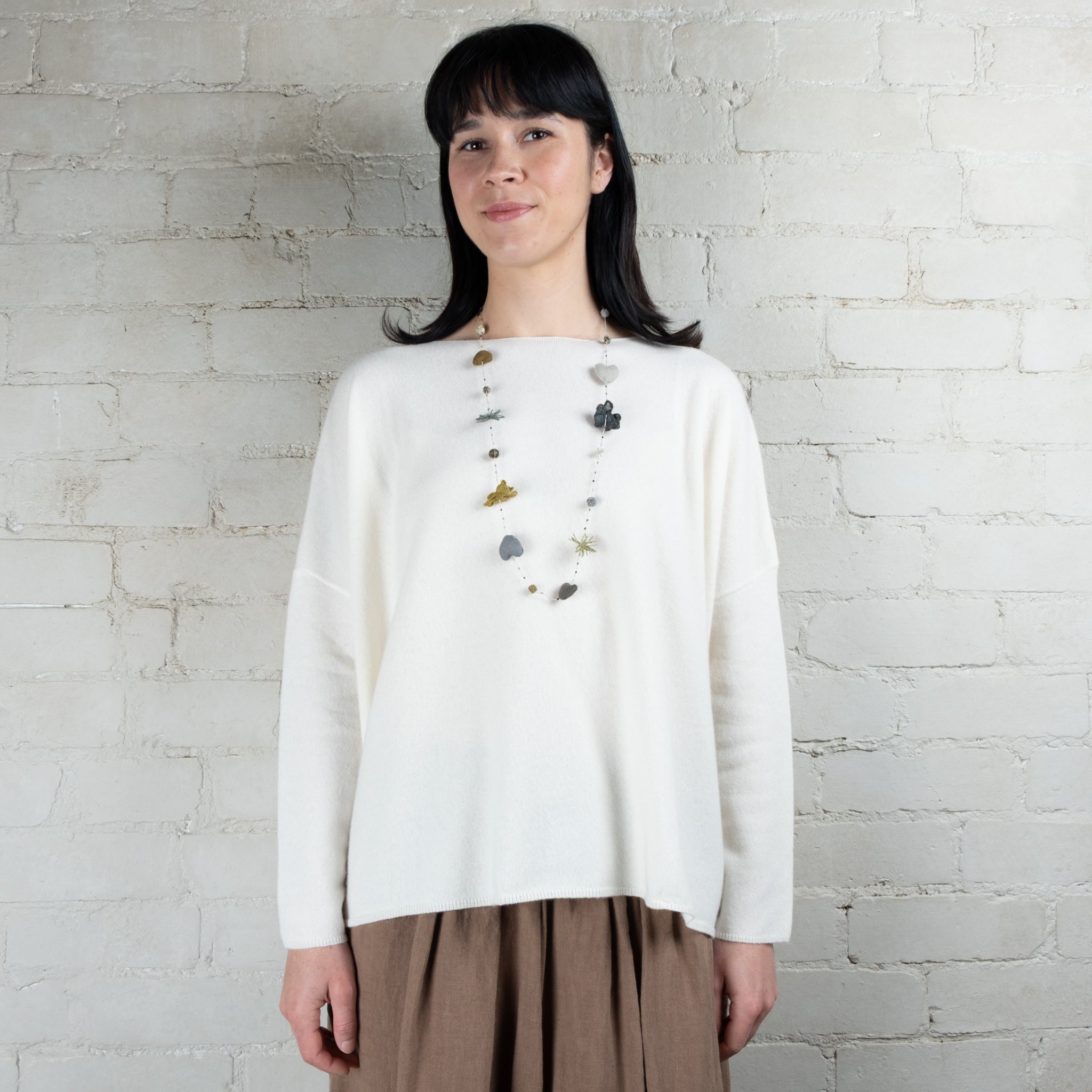 Sophie Digard Hand Crafted Gram Necklace