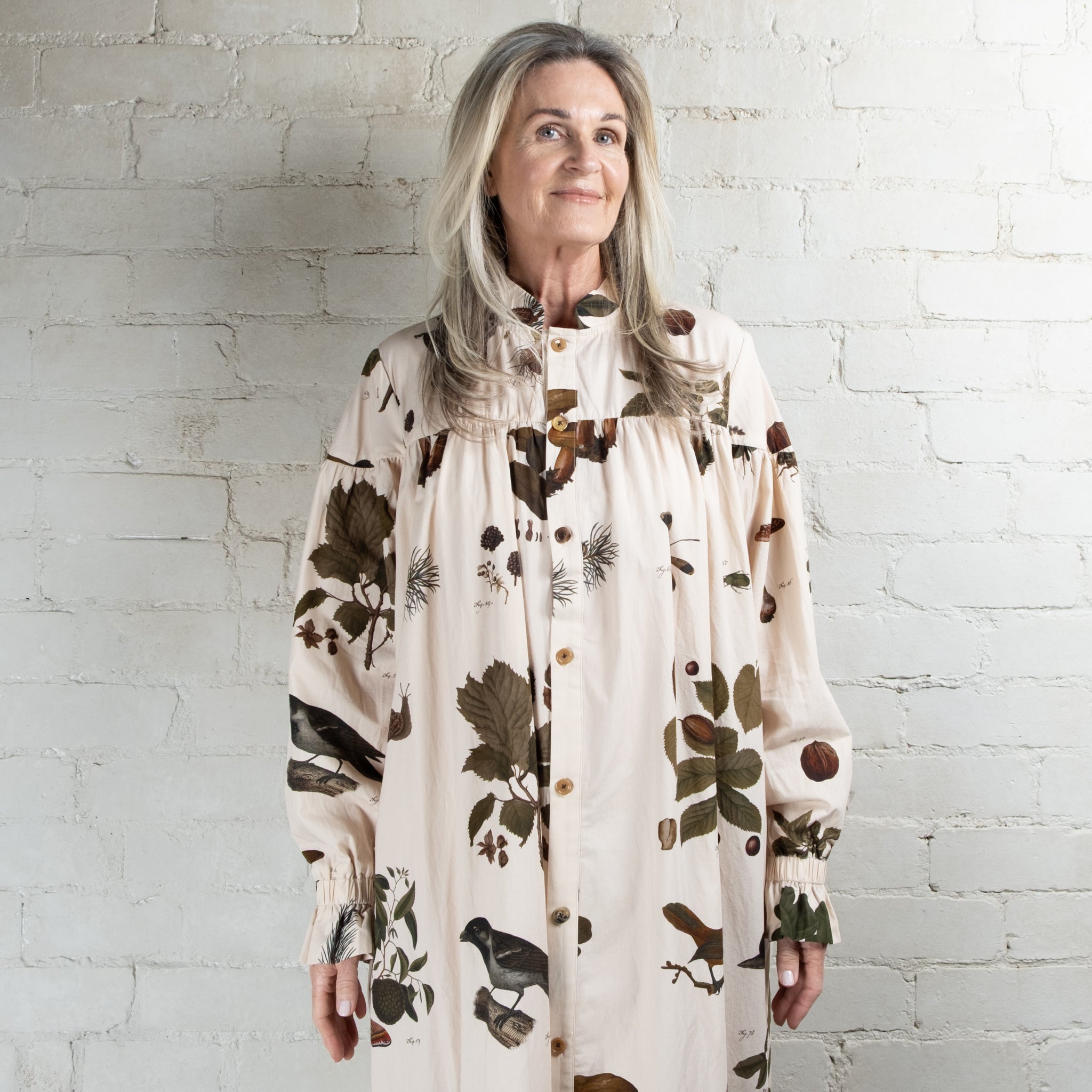 Aleksandr Manamaïs Cordelia Automne Vert Dress