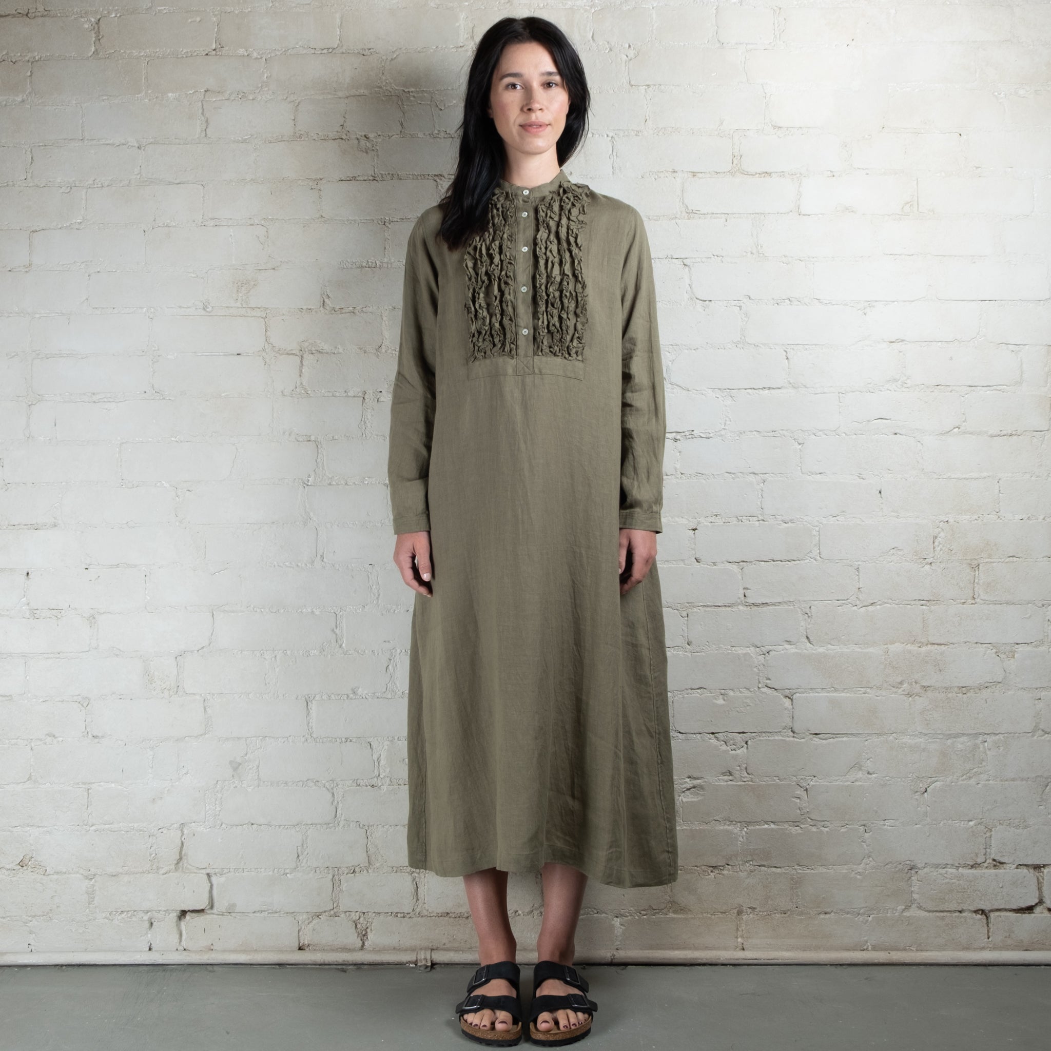Ichi Antiquités French Linen Dress
