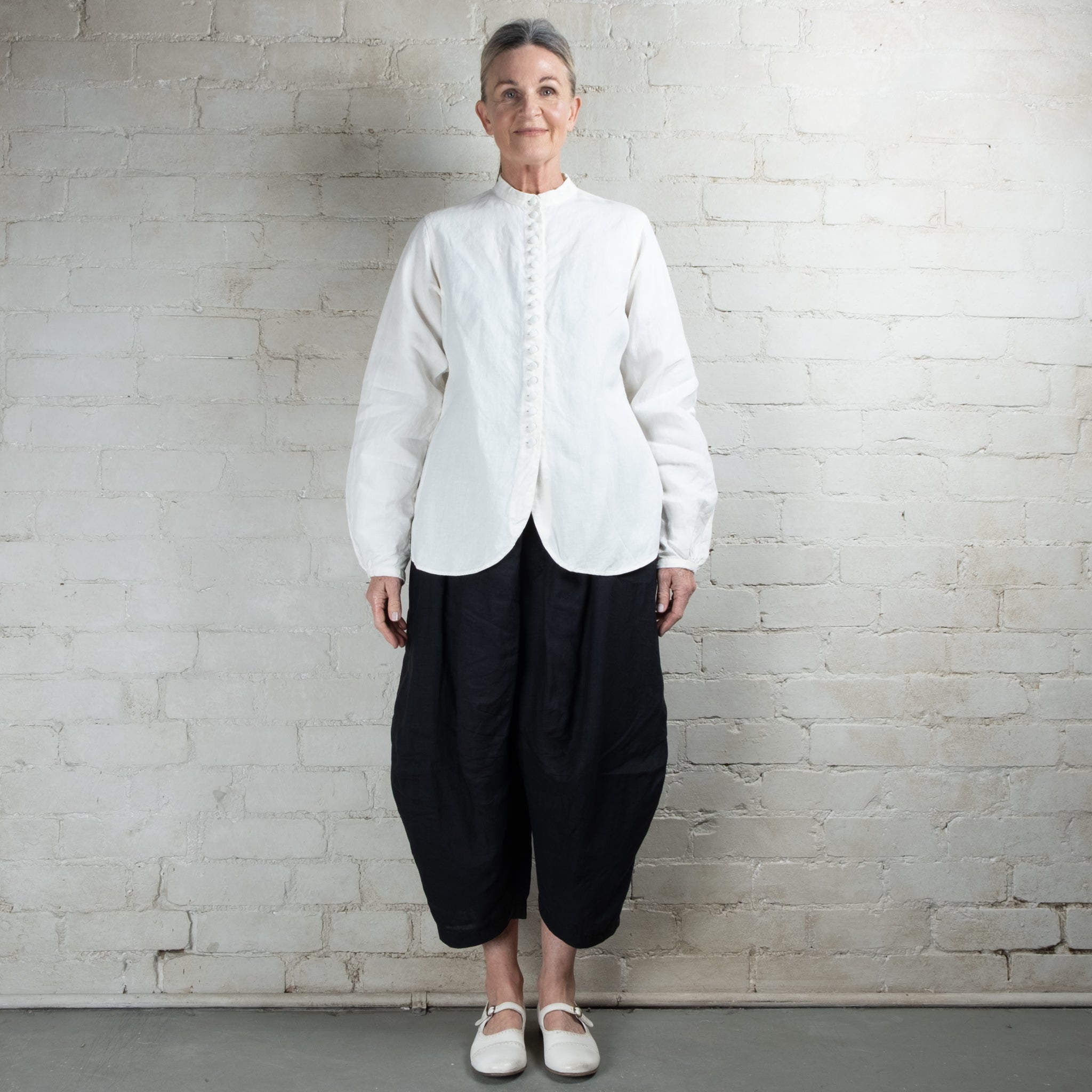 Hallelujah #4 Black Linen Pantalon Faun