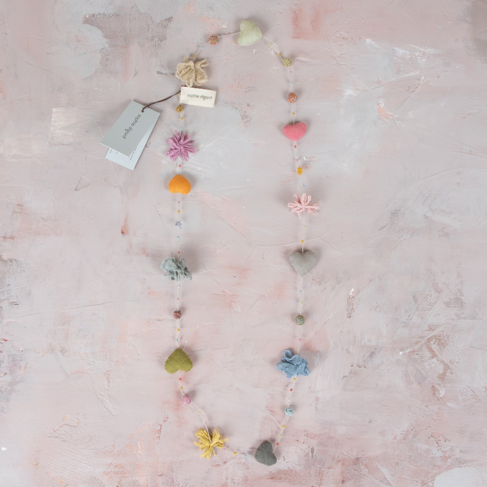 Sophie Digard Hand Crafted Gram Necklace