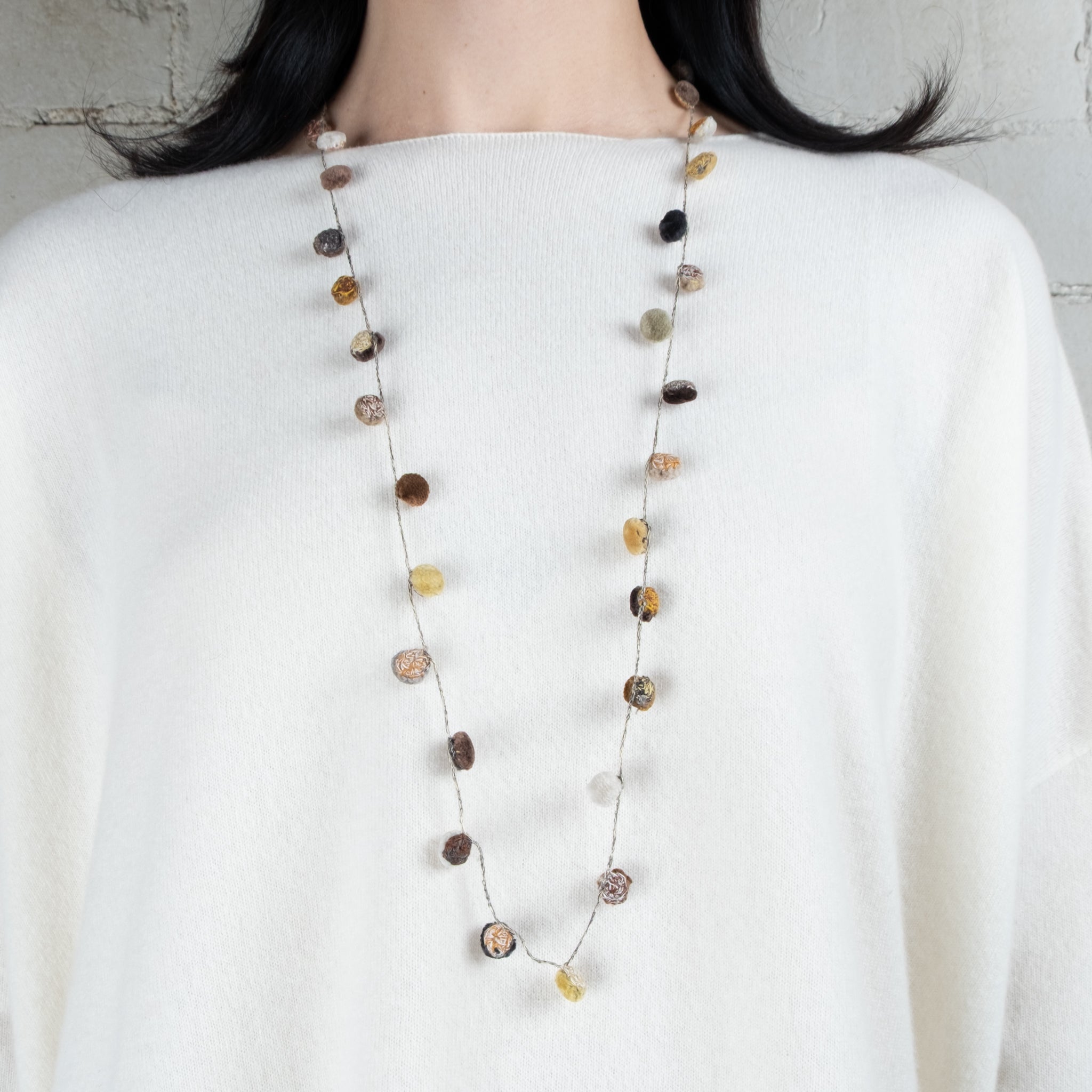 Sophie Digard Hand Crafted Cedelp Necklace