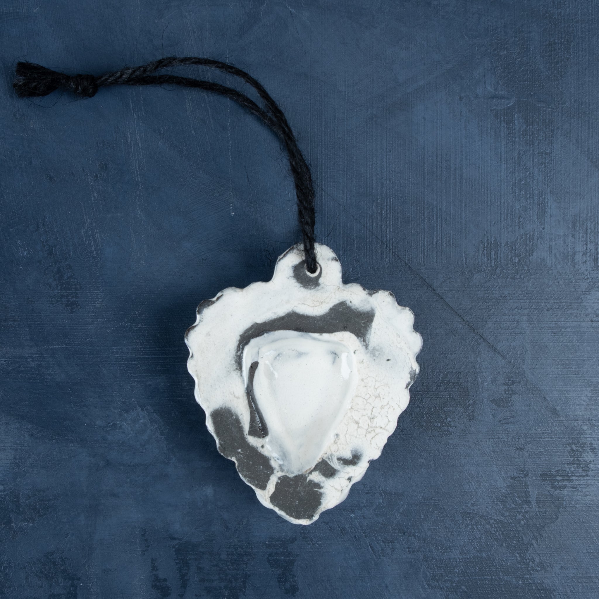 Ceramic Heart Ornament By Arii Momoyo Pottery
